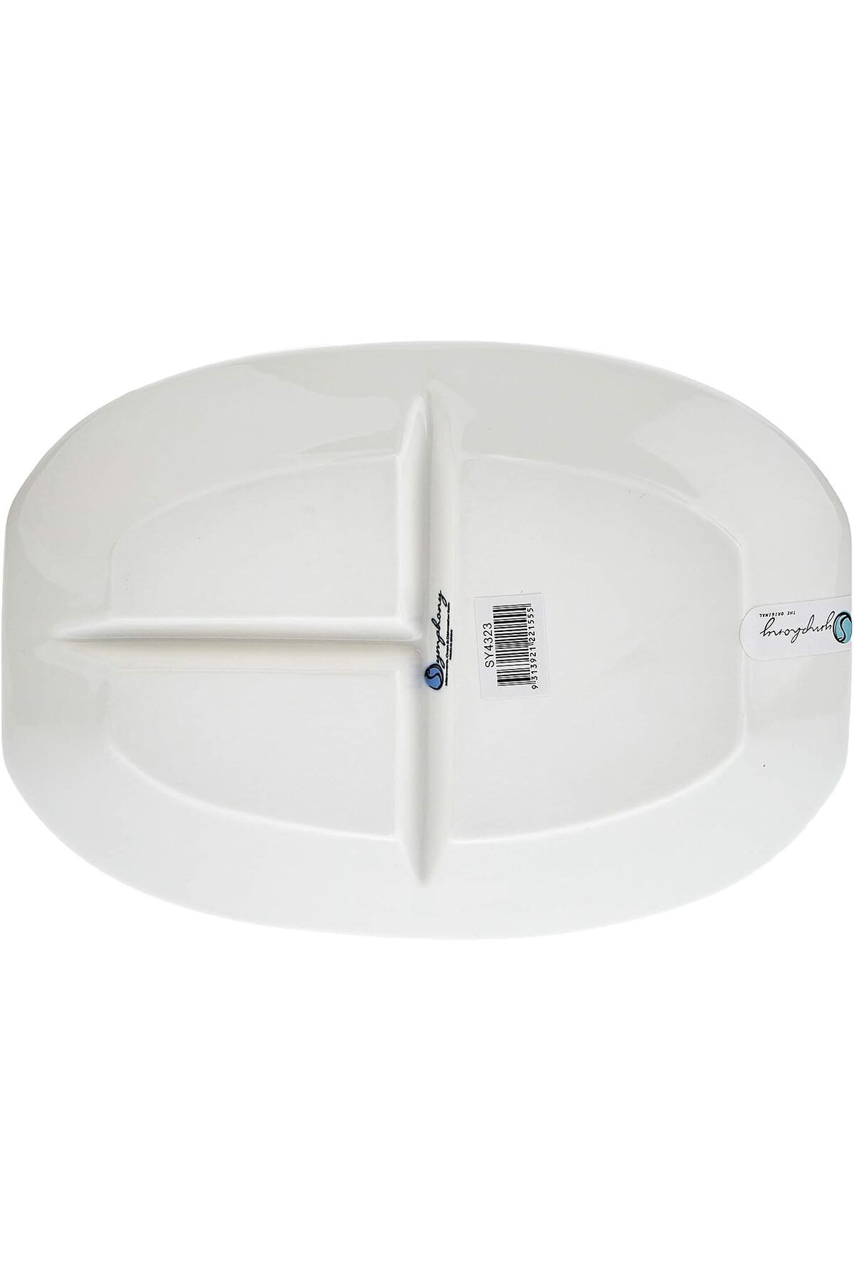 Symphony-Mixed,White - Divided Trays & Platters 3