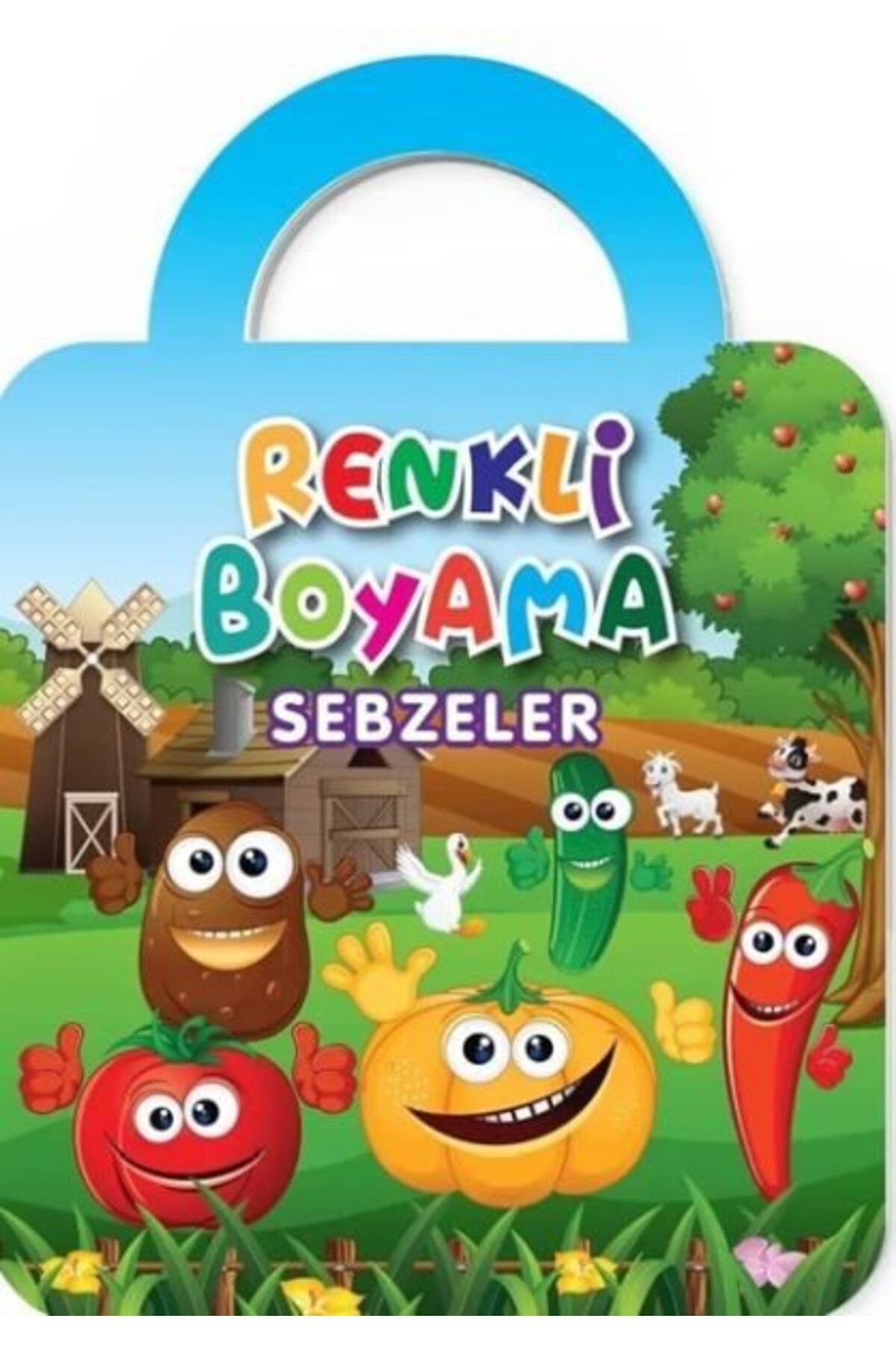 Destek Yayınları Renkli BoyamaSebzeler