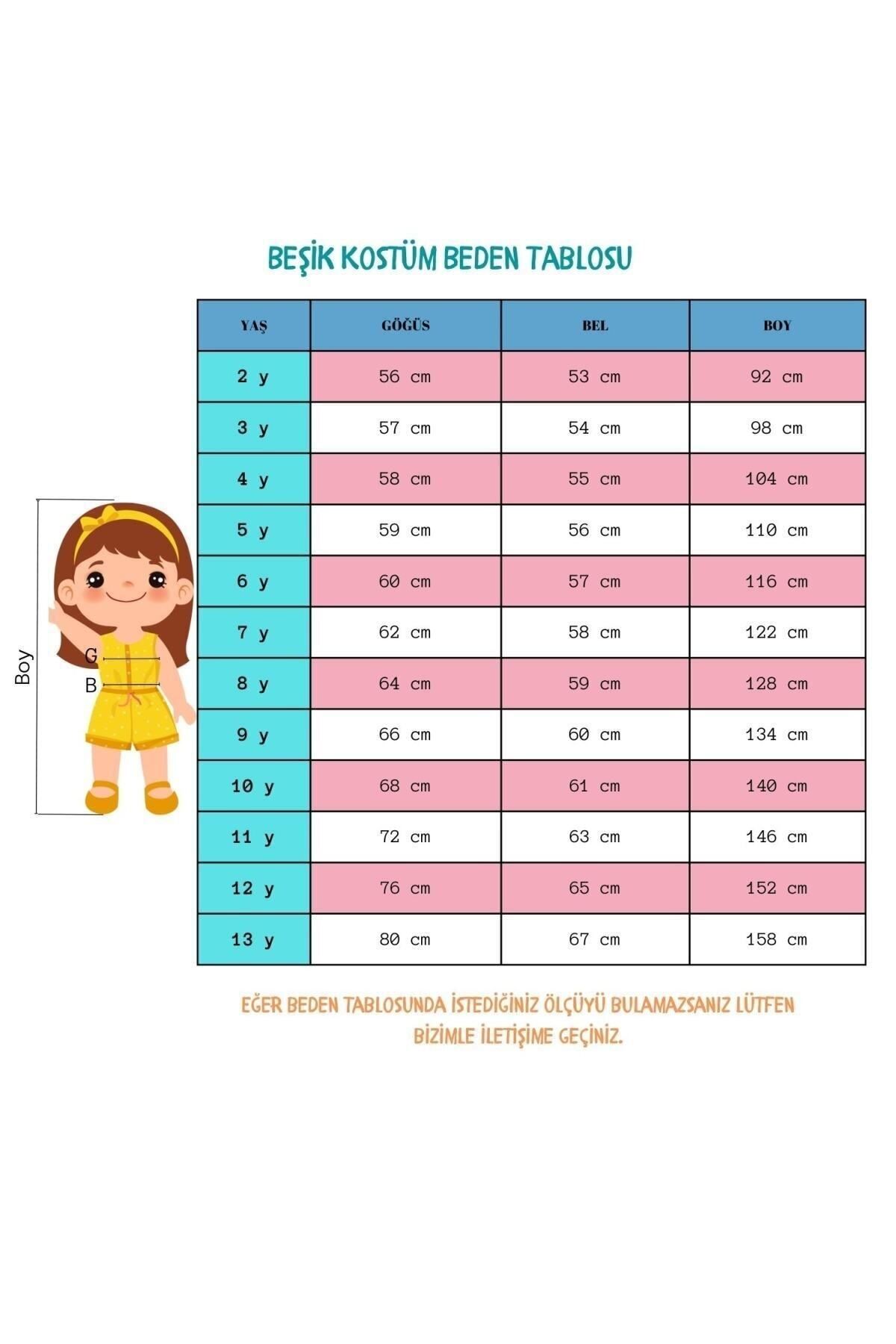 Beşik Kostüm-90s Hippie Girl's Costume 5