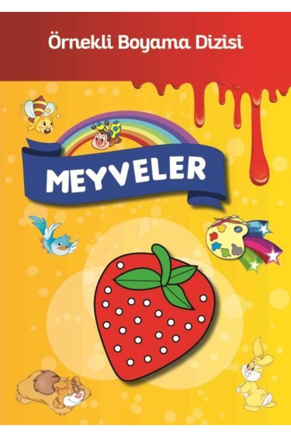 Parıltı Yayınları Örnekli Boyama Meyveler