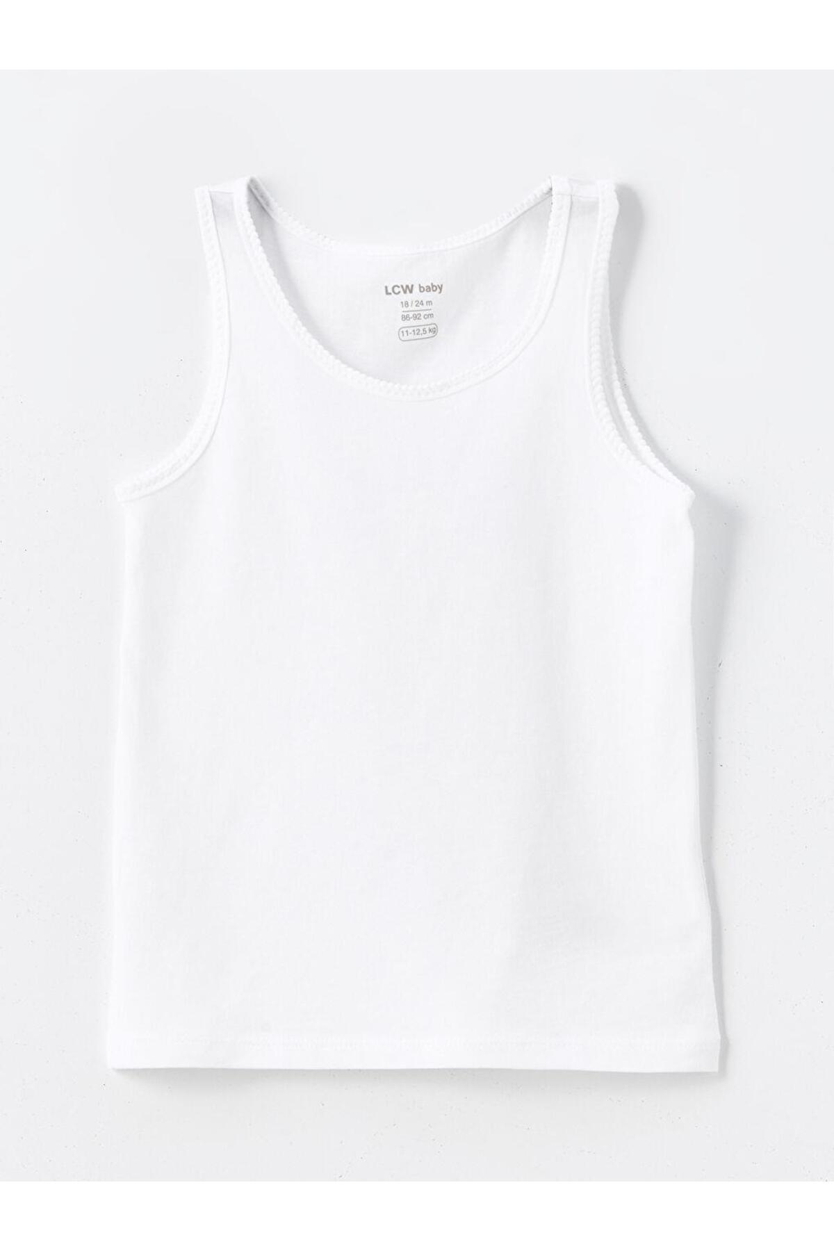 LC Waikiki LCW baby Baskılı Bisiklet Yaka Kız Bebek Atlet 3'lü Set (W4) fotoğrafı 4 (önizleme)