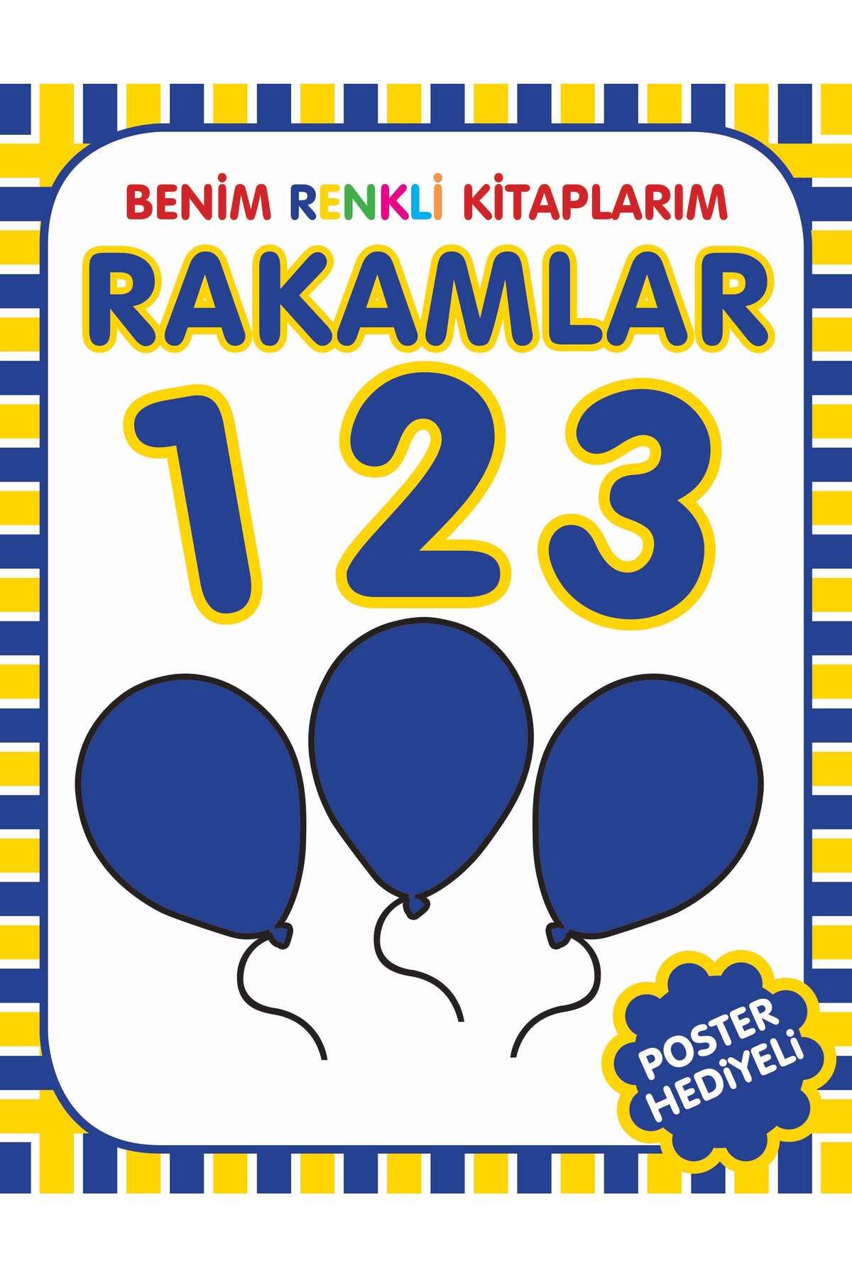 Parıltı Yayınları Benim Renkli Kitaplarım Rakamlar