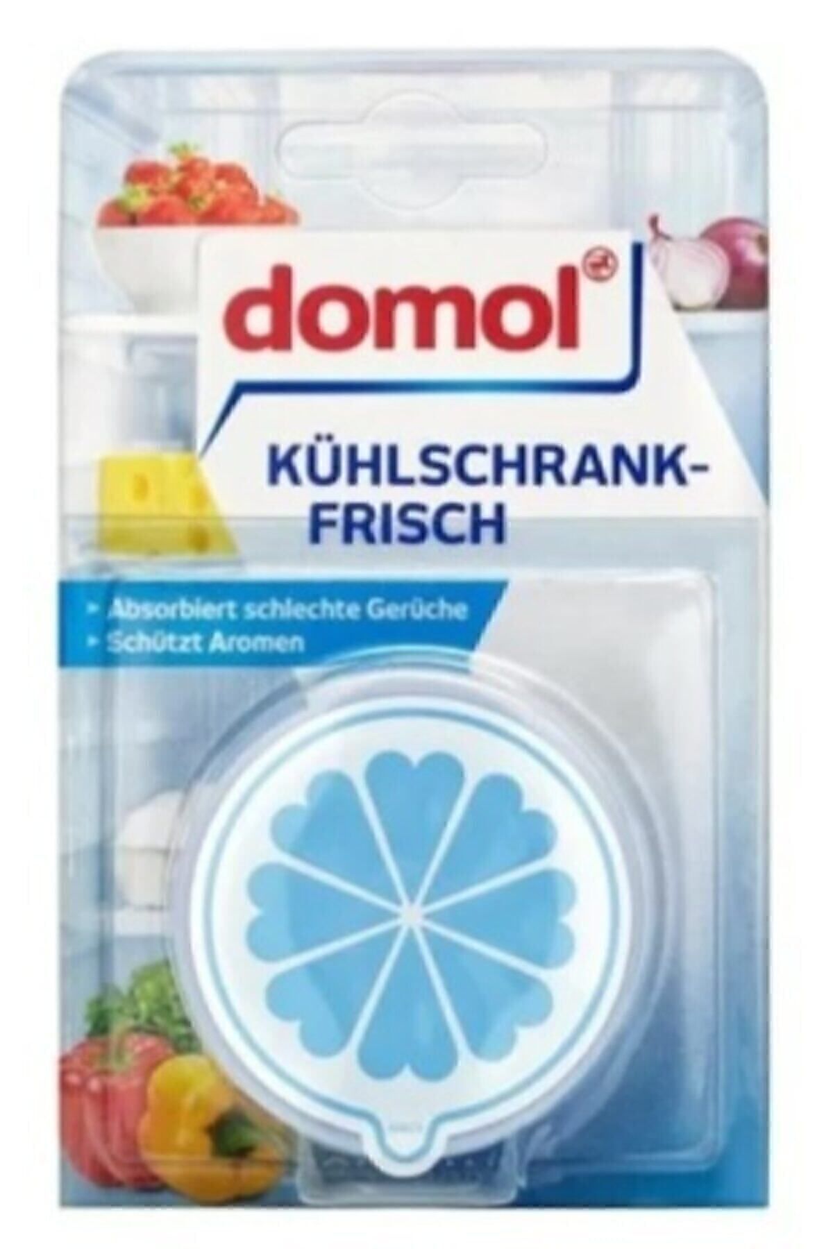 DOMOL Koku Giderici Kokusuz Buzdolabı Deodorantı Kartuş Ve Karbon Filtre 40 Gr
