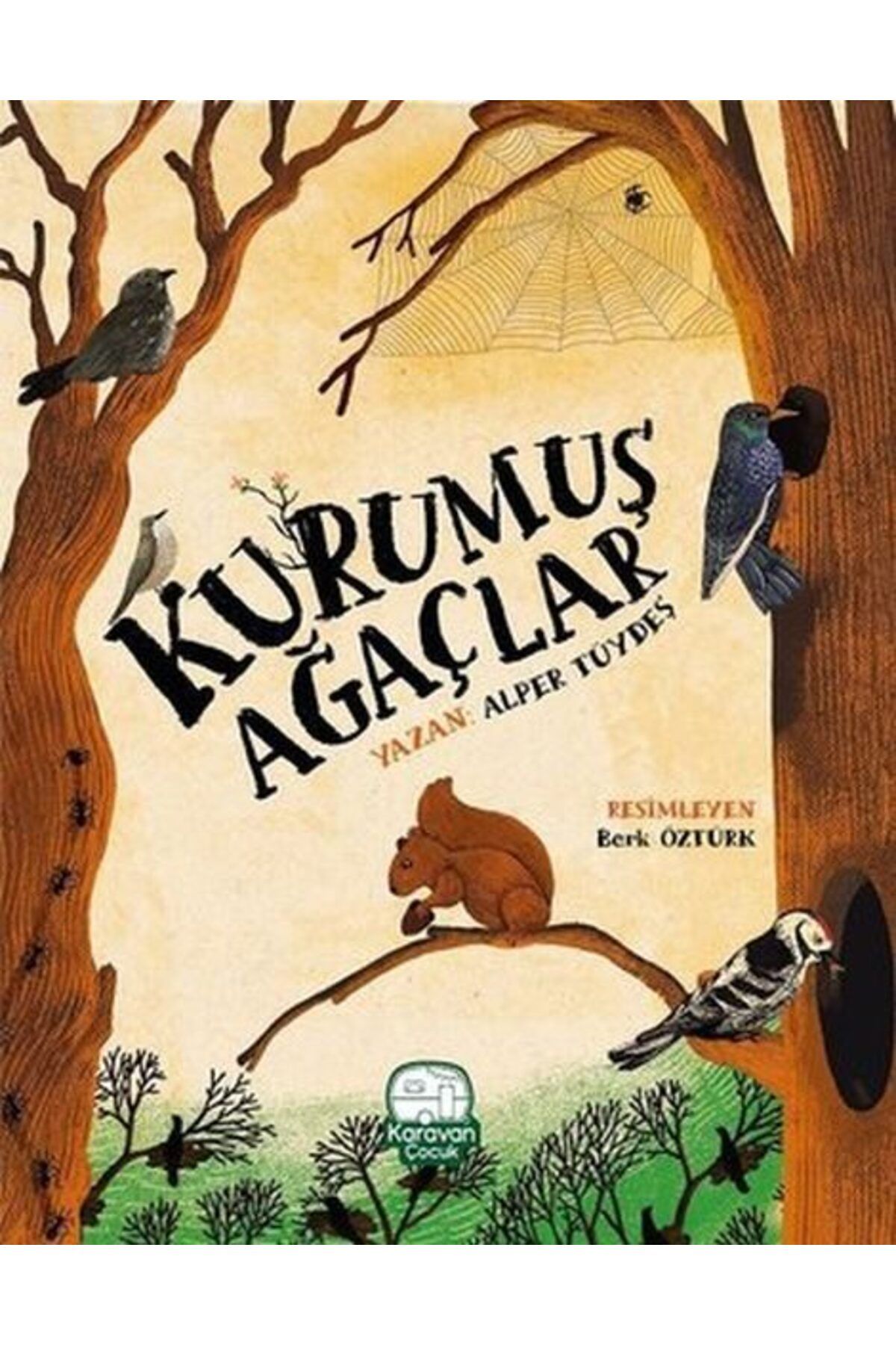Karavan Çocuk Kurumuş Ağaçlar