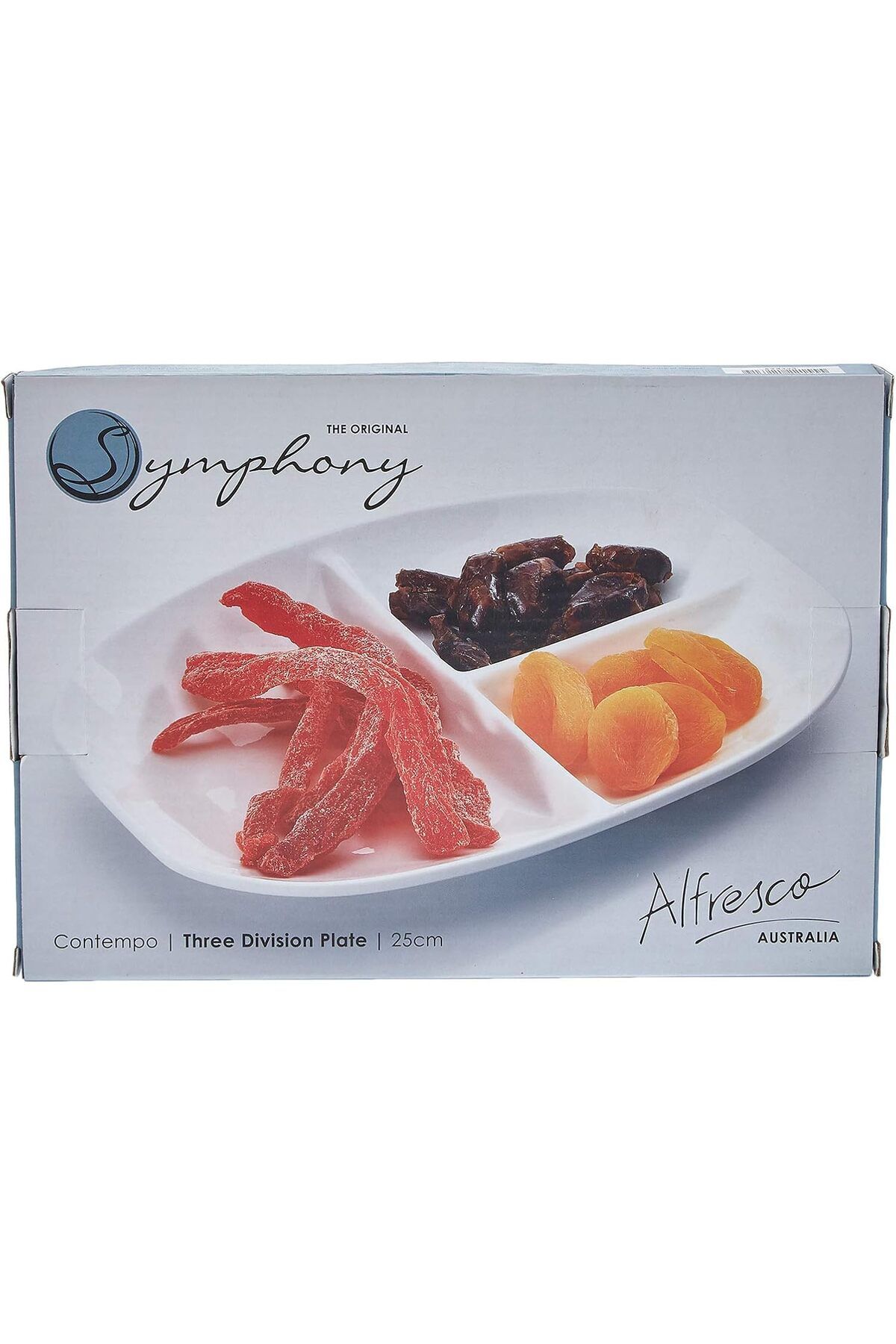 Symphony-Mixed,White - Divided Trays & Platters 4