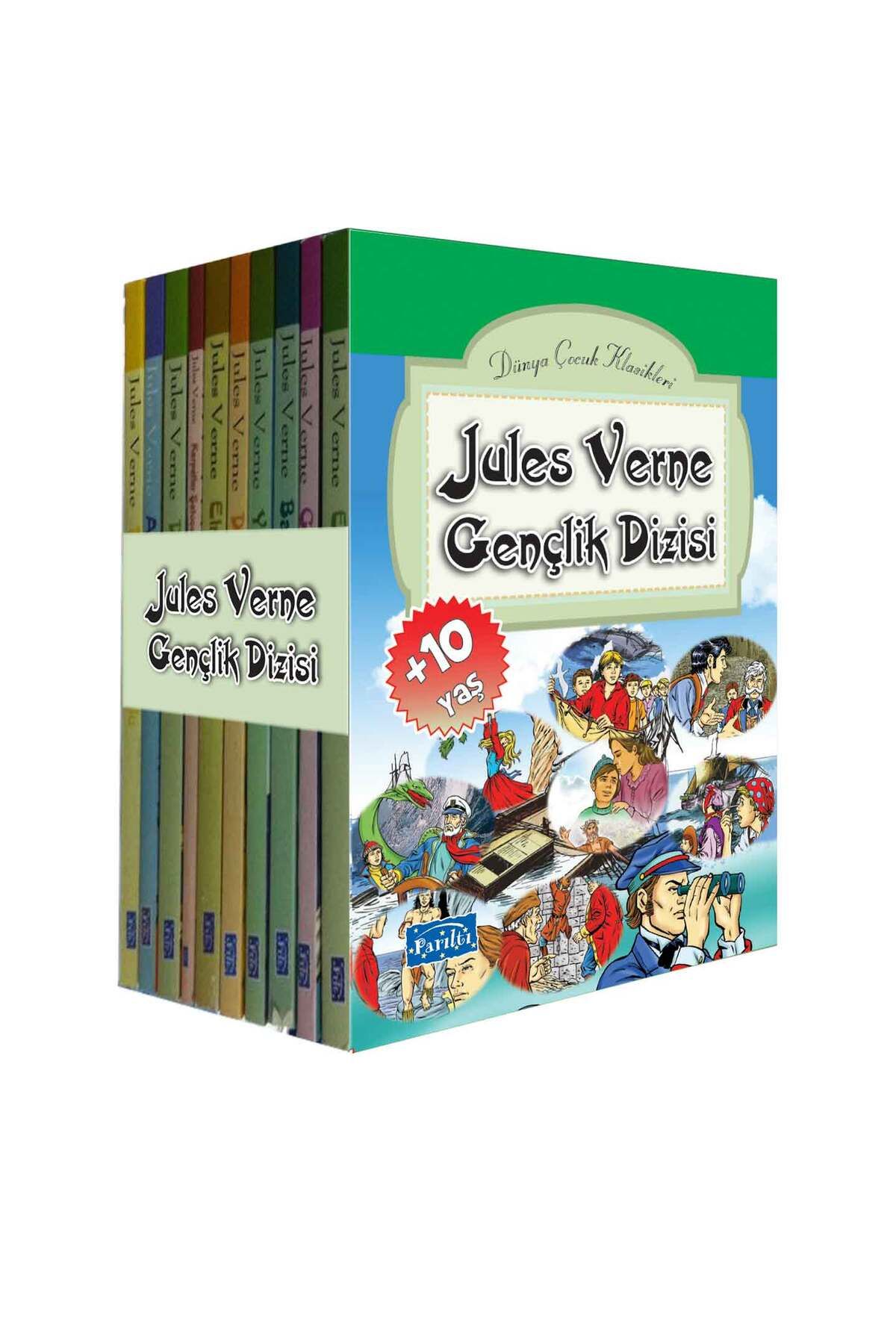 Parıltı Yayınları Jules Verne Gençlik Dizisi 10 Kitap Takım