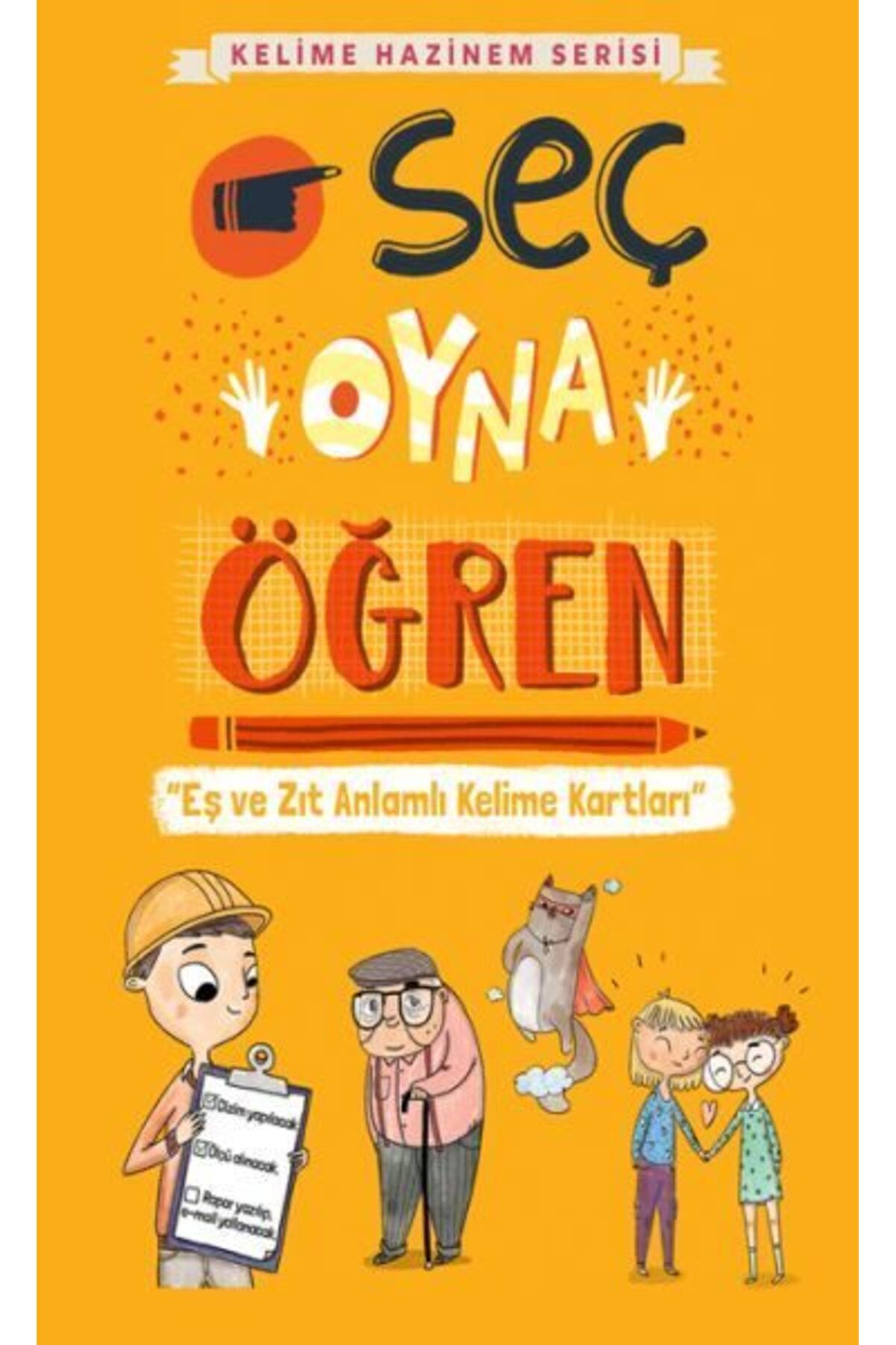Abm Yayınevi Kelime Hazinem Serisi Seç Oyna Öğren Kartları