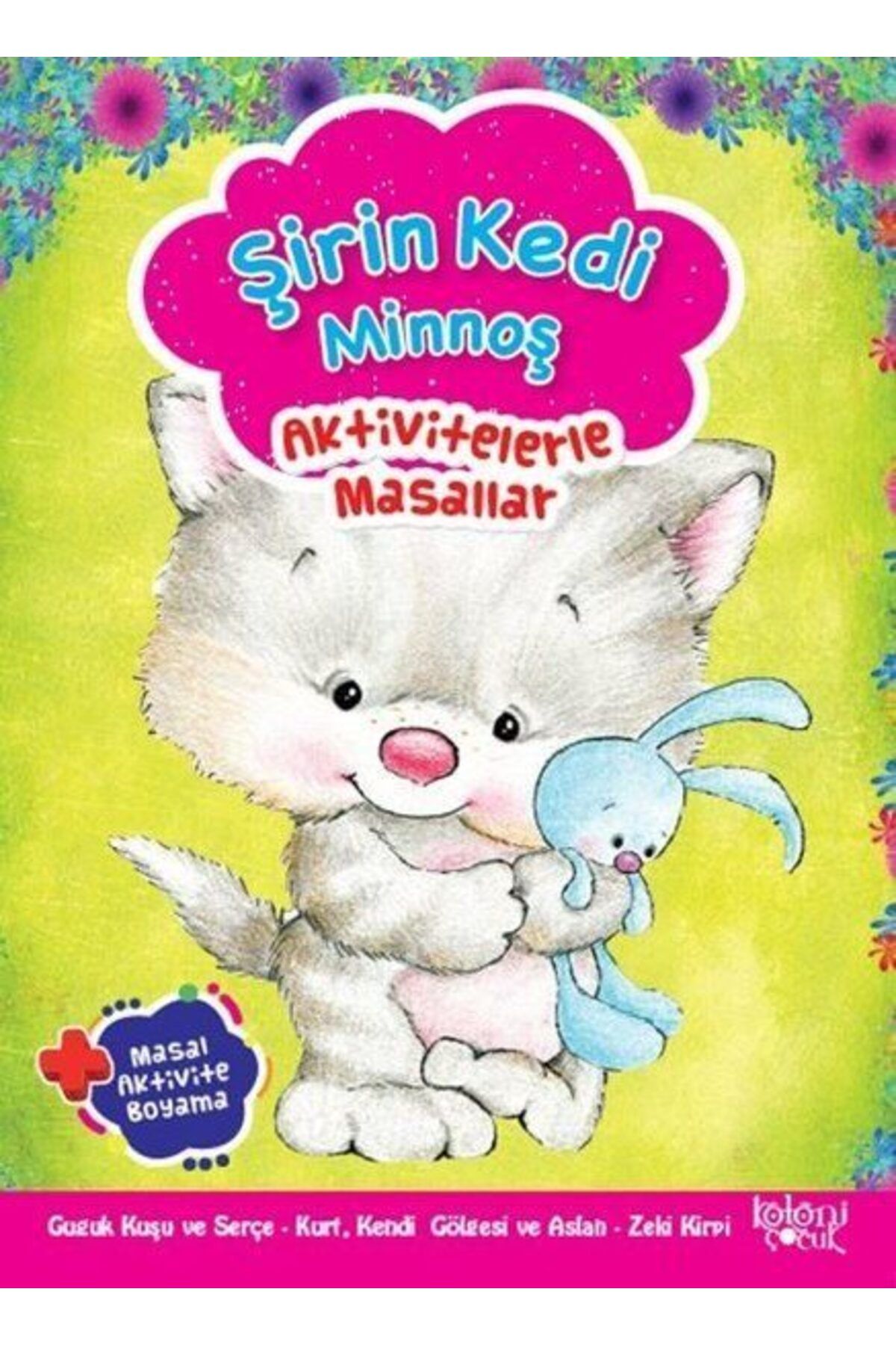 Koloni Çocuk Şirin Kedi Minnoş Aktivitelerle Masallar