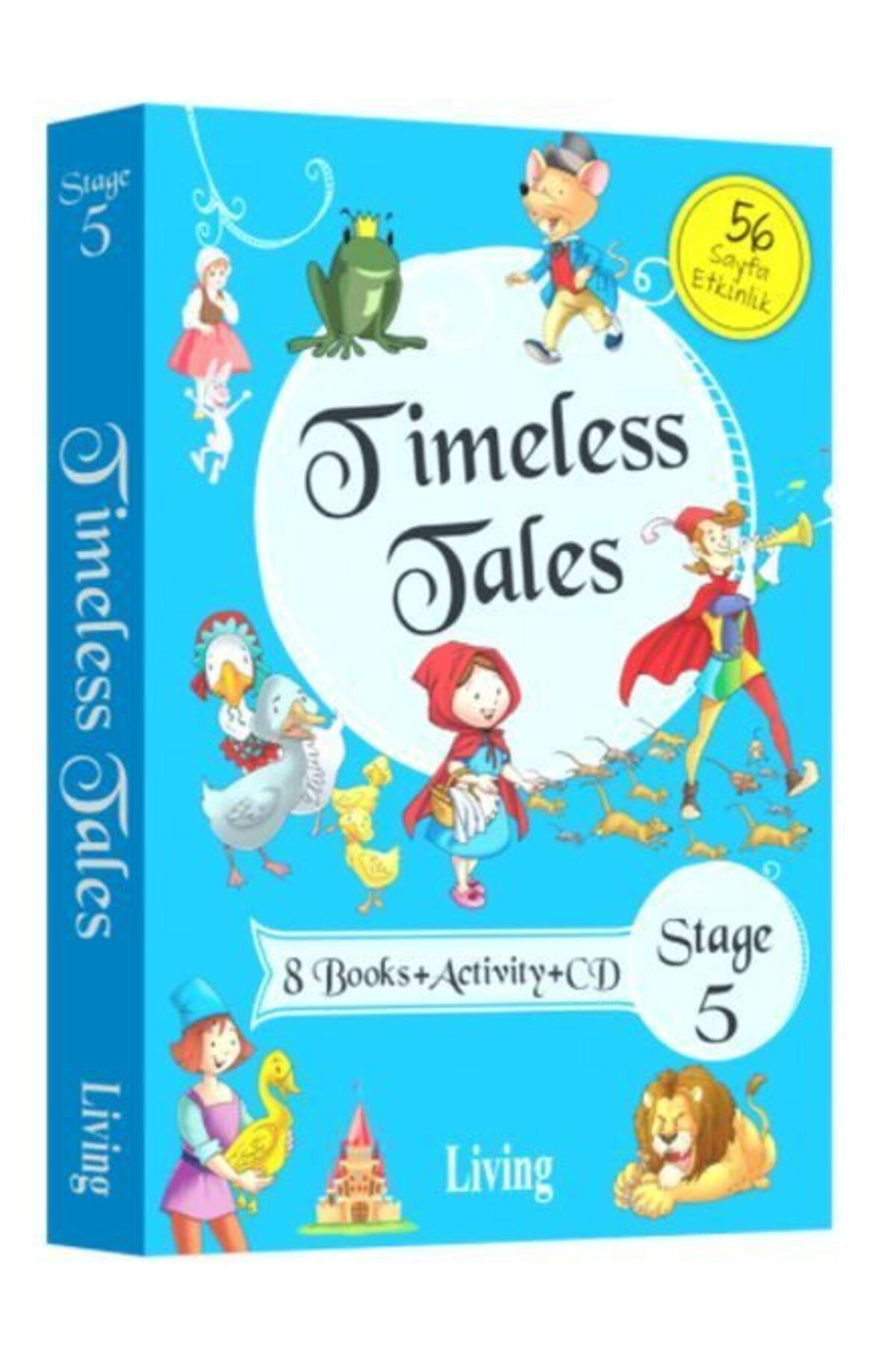 Living English Dictionary Timeless Tales Stage 5 8 BooksActivityCd