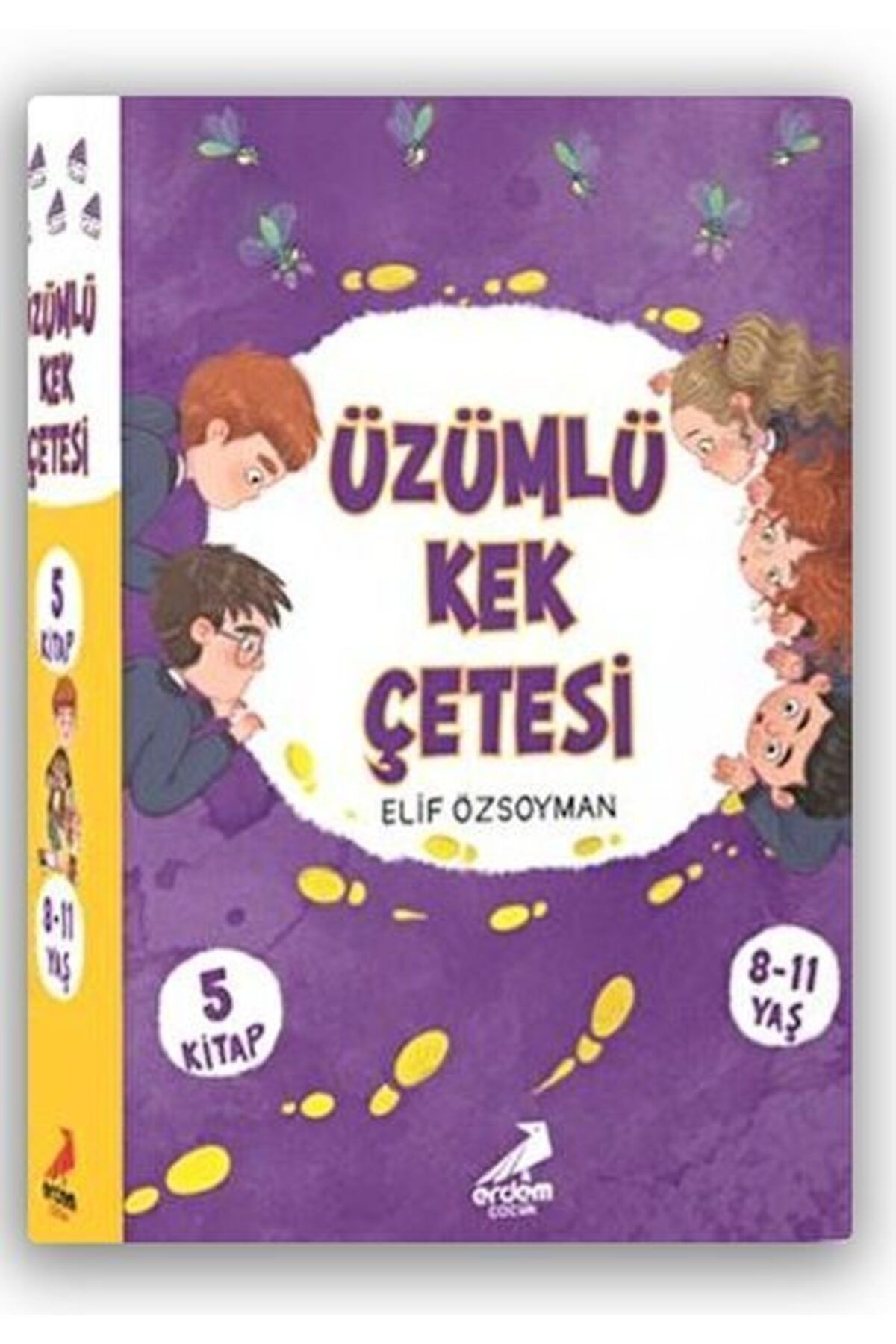 Erdem Çocuk Üzümlü Kek Çetesi Seti 5 Kitap Takım