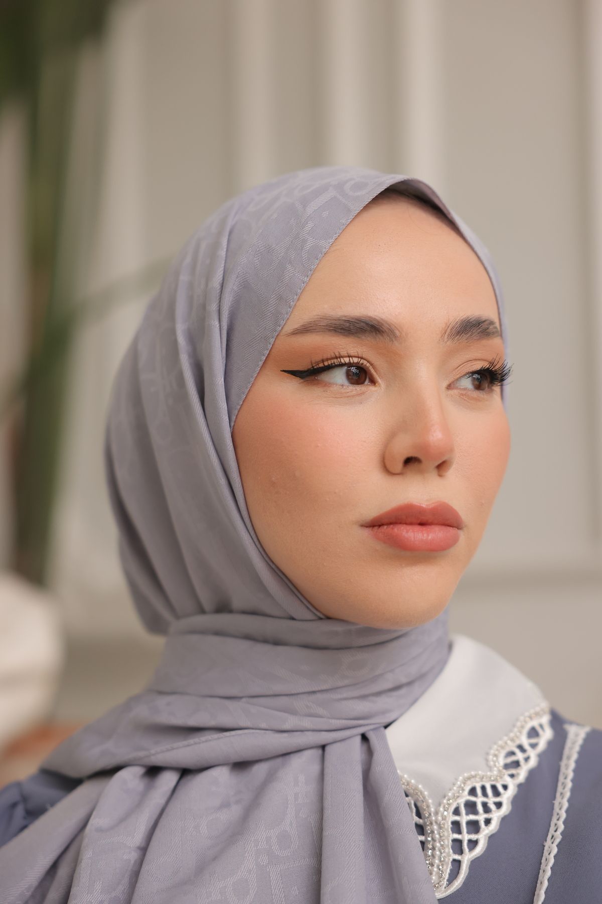 QASSA SHAL-Silver Gray (D Pattern) 4