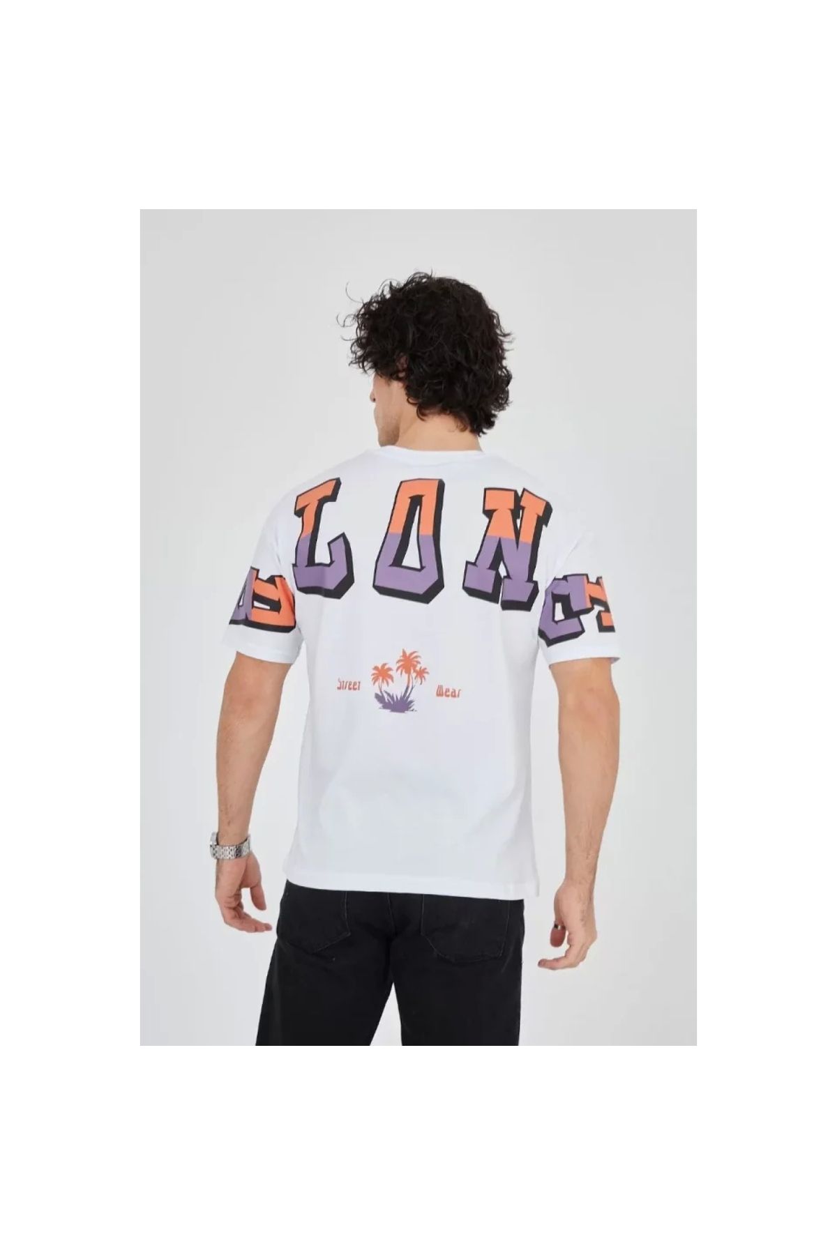 Narnuga Erkek Ön Ve Arka Baskılı TShirt