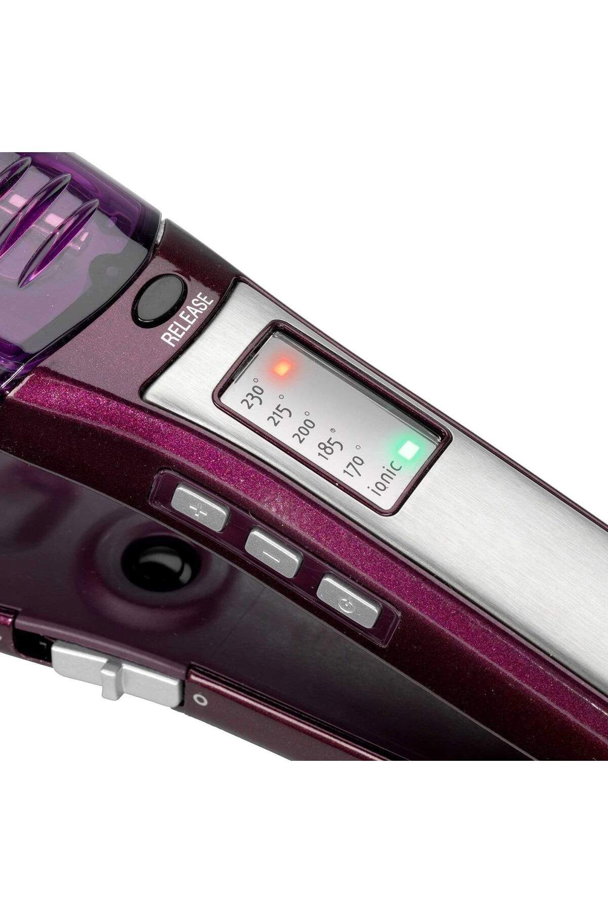 BABYLİSS-مكواة فرد الشعر بالبخار BaByliss I-Pro 230 لفك تشابك الشعر ومشط قابل للسحب 4