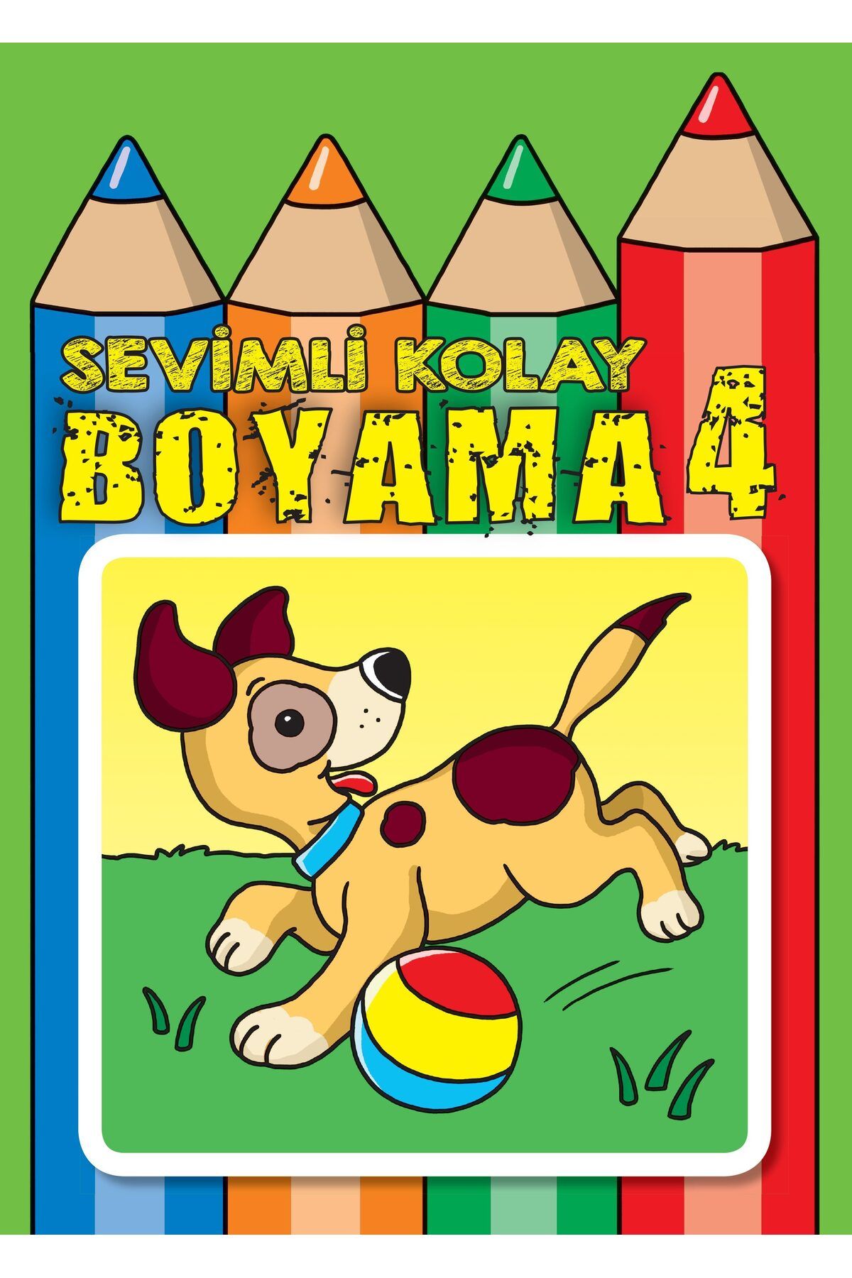 Parıltı Yayınları Sevimli Kolay Boyama 4