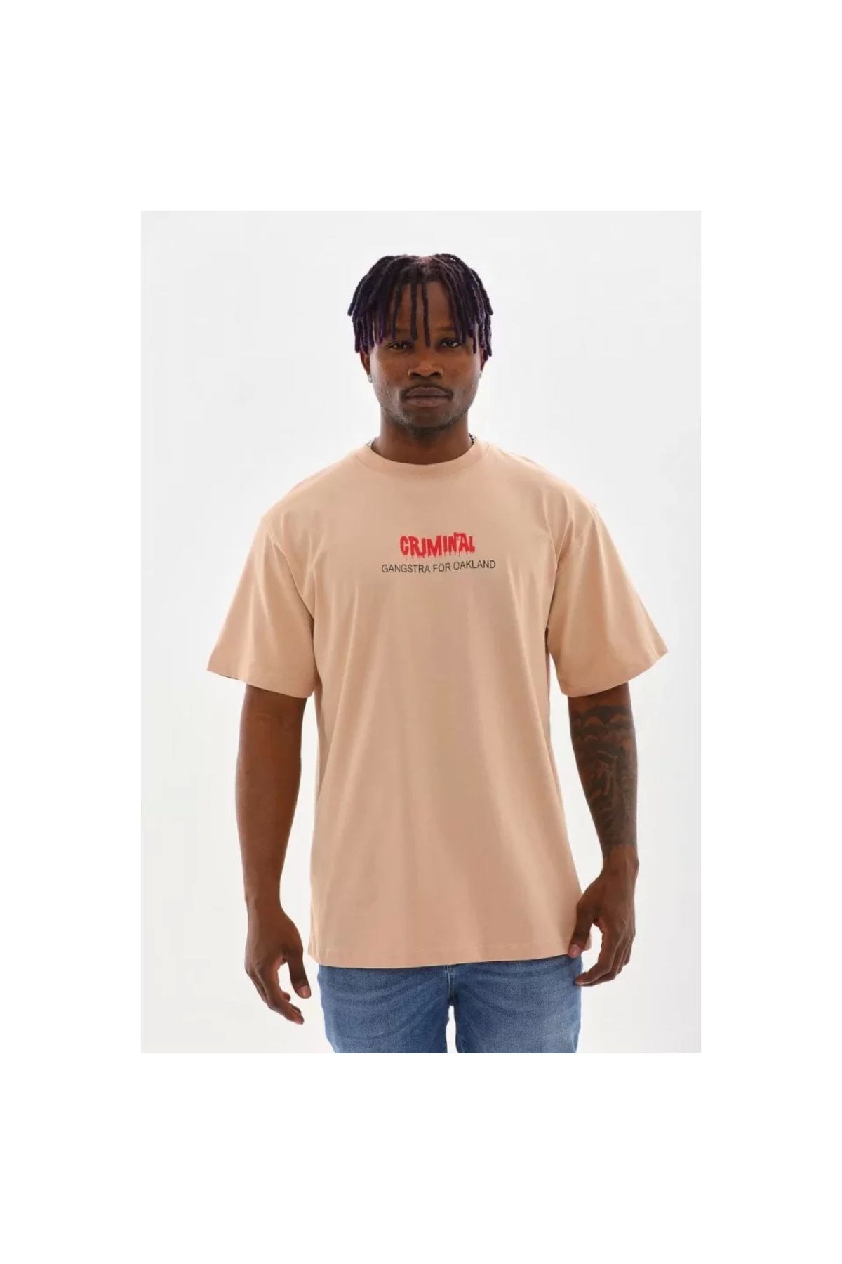 Narnuga Unisex Baskılı Oversize TShirt