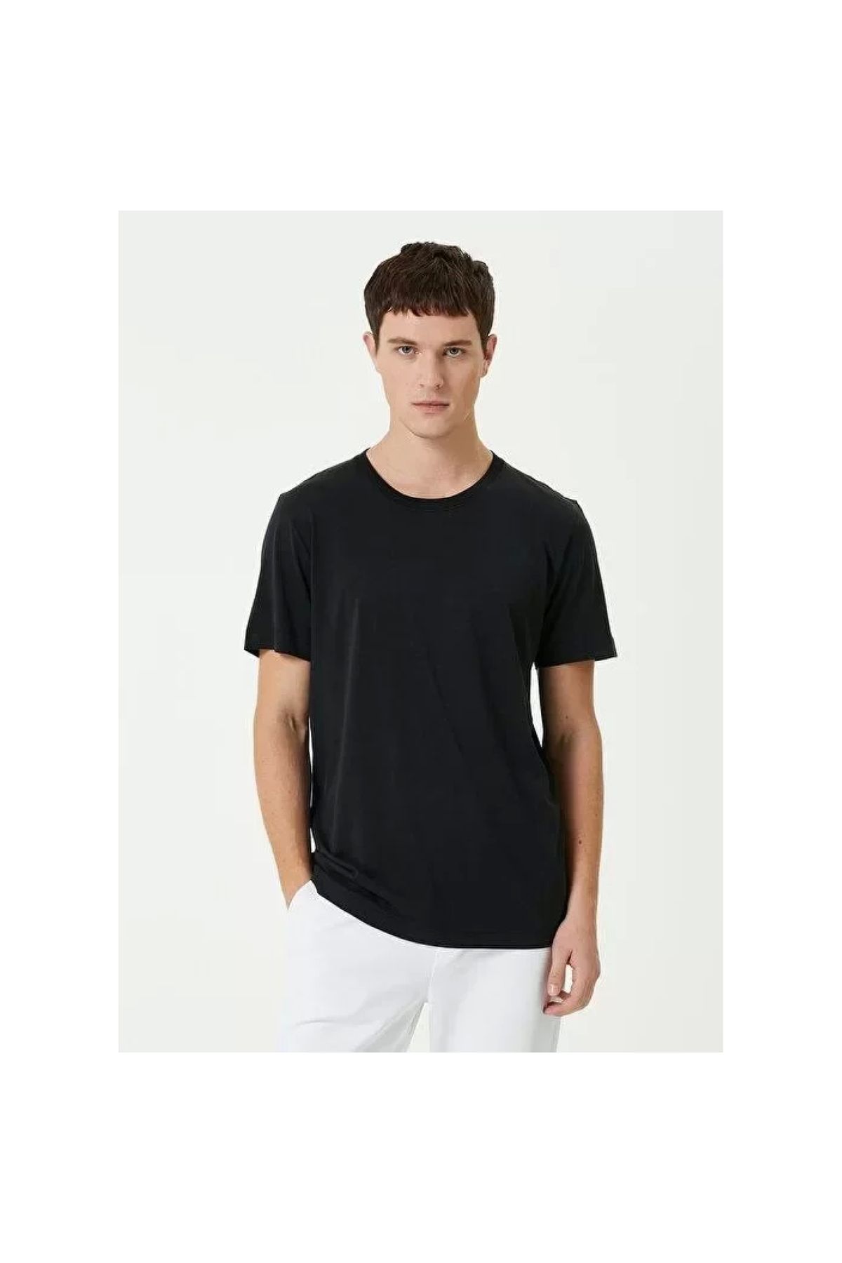 Narnuga Unisex Basic Bisiklet Yaka Regular TShirt