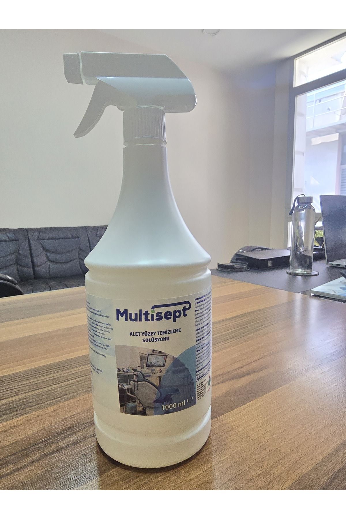 MULTİSEPT Multisept Alet ve yüzey temizleme Solüsyonu 1 Litre pompalı