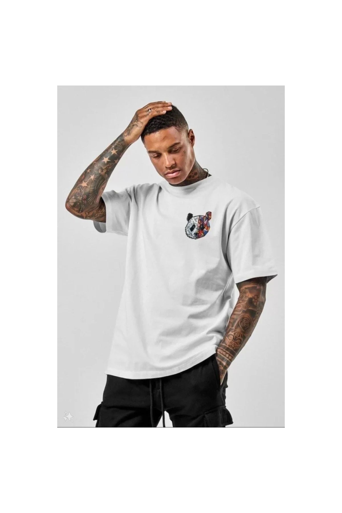 Narnuga Unisex Baskılı Oversize TShirt