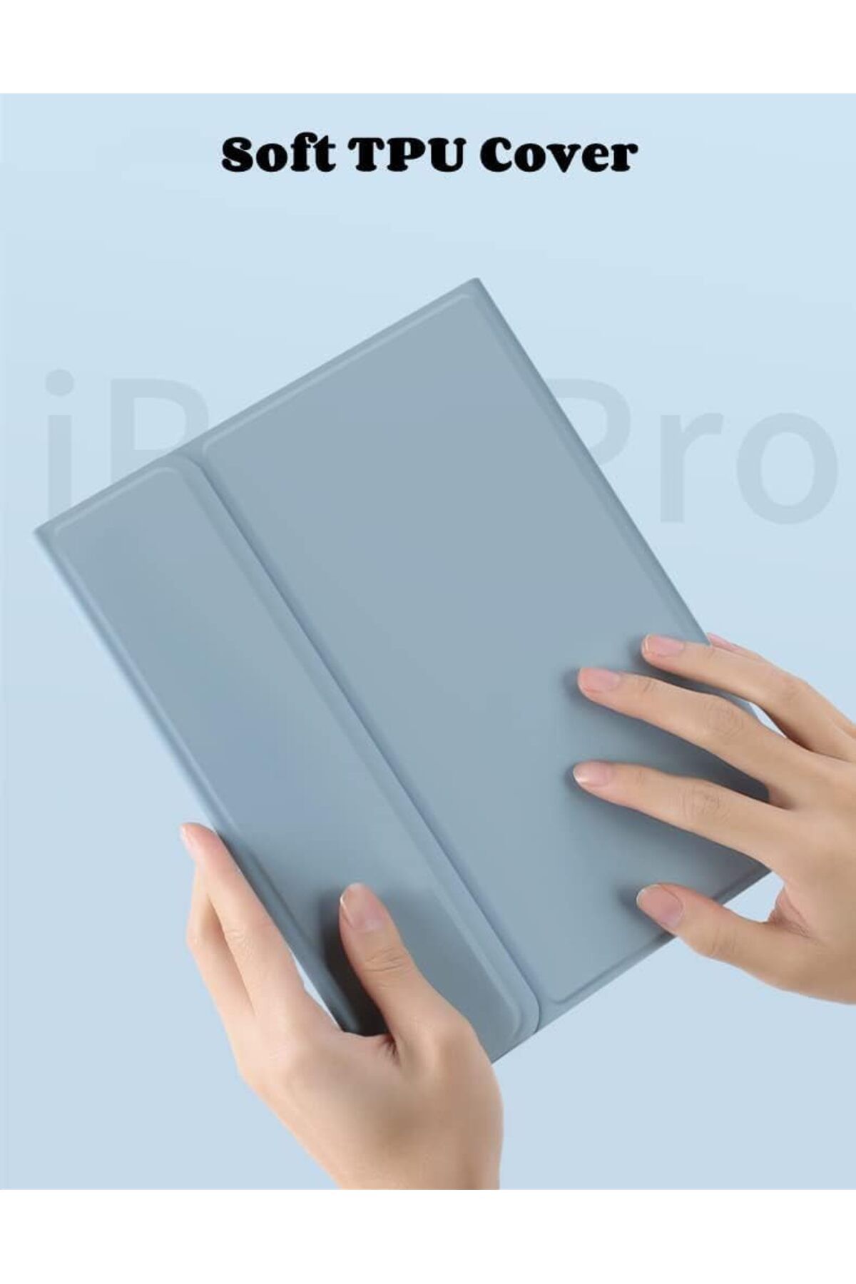 erorex-حافظة NALACAL لجهاز Galaxy Tab S9 Plus مزودة بلوحة مفاتيح ولوحة مفاتيح بلوتوث قابلة للفصل من الجلد 5