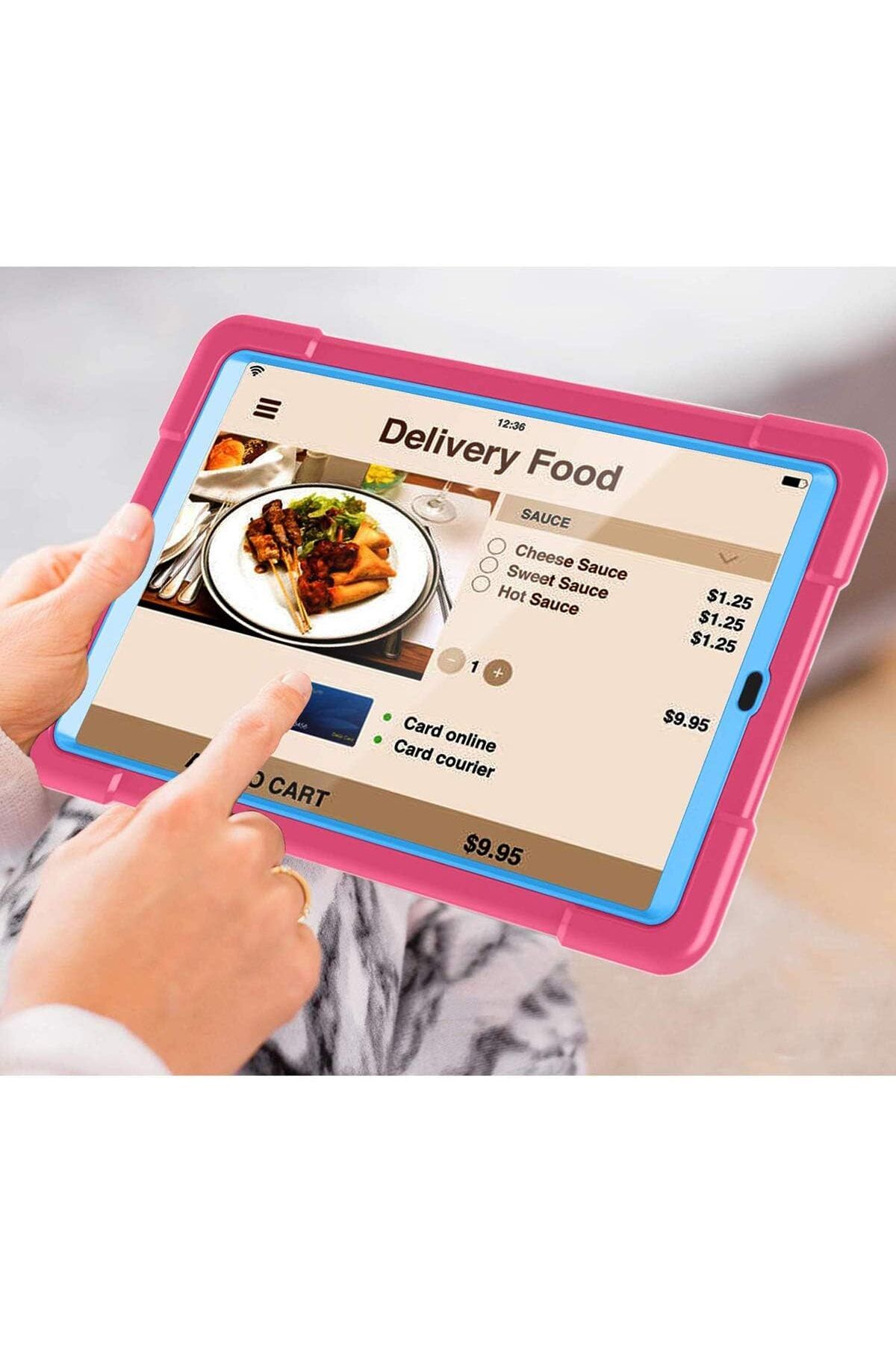 erorex-حافظة KASTWAVE لجهاز Galaxy Tab A 10.1 2019 SM-T510/ T515 للأطفال بمقبض خفيف الوزن مقاوم للصدمات 7