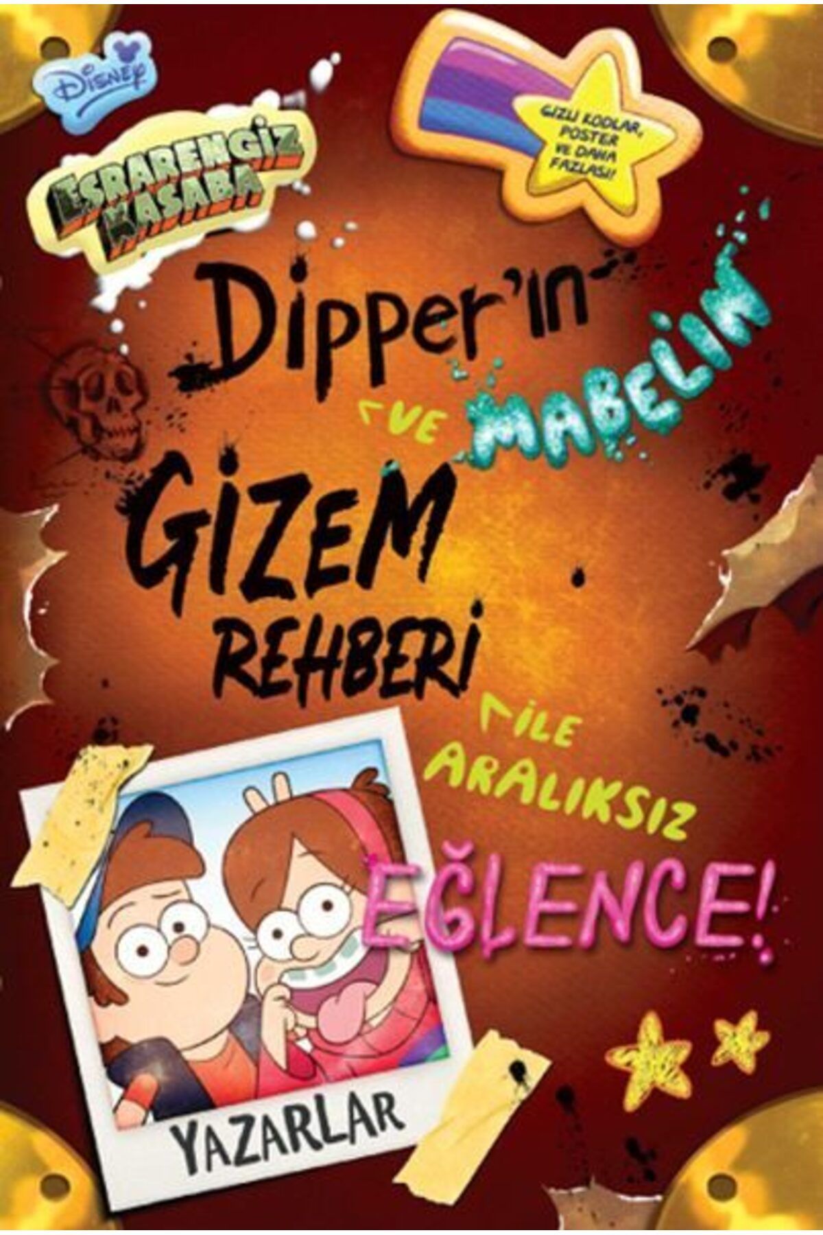 Destek Yayınları Disney Esrarengiz Kasaba Dipper ve Mabelın Gizem Rehberi İle Aralıksız Eğlence