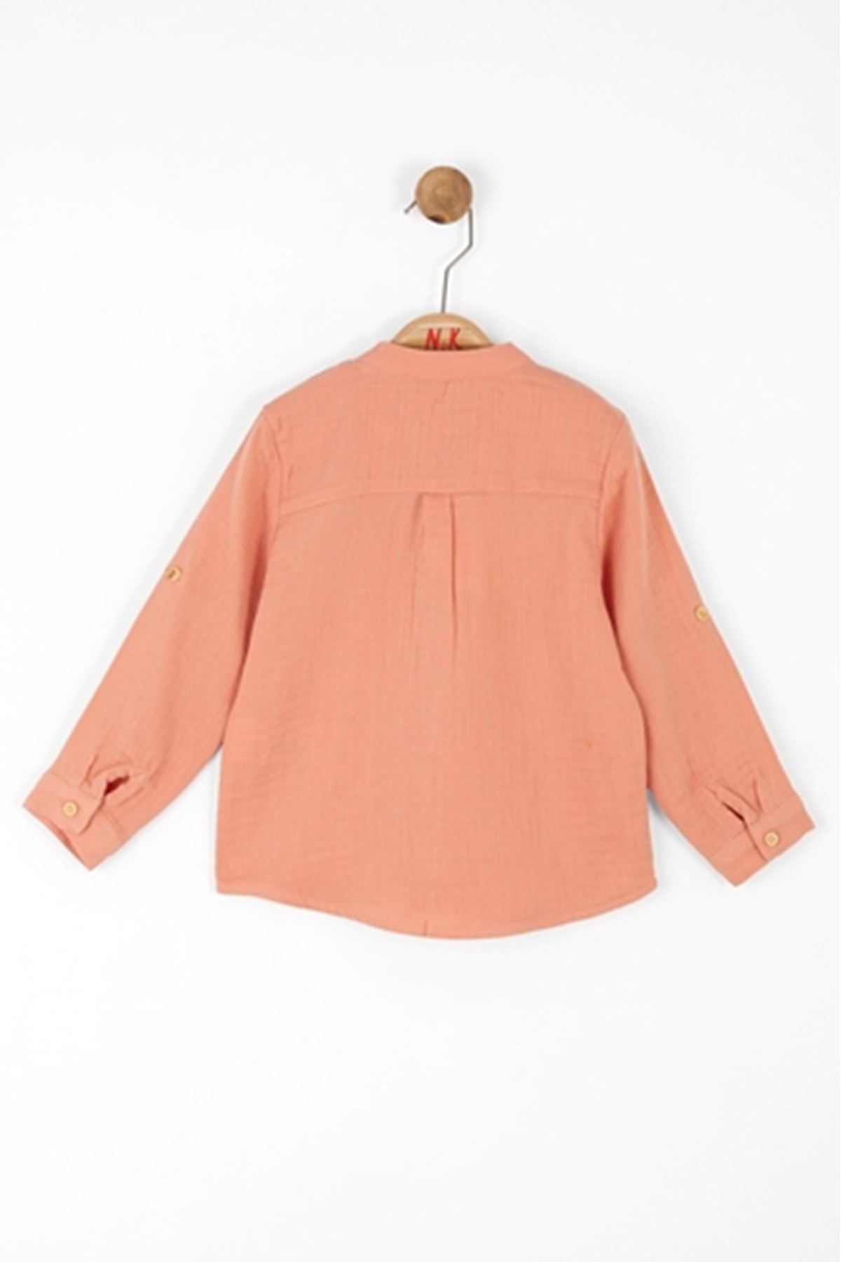 Nk Kids 46626 RÜZGAR GÖMLEK 1/4 CORAL fotoğrafı 3 (önizleme)