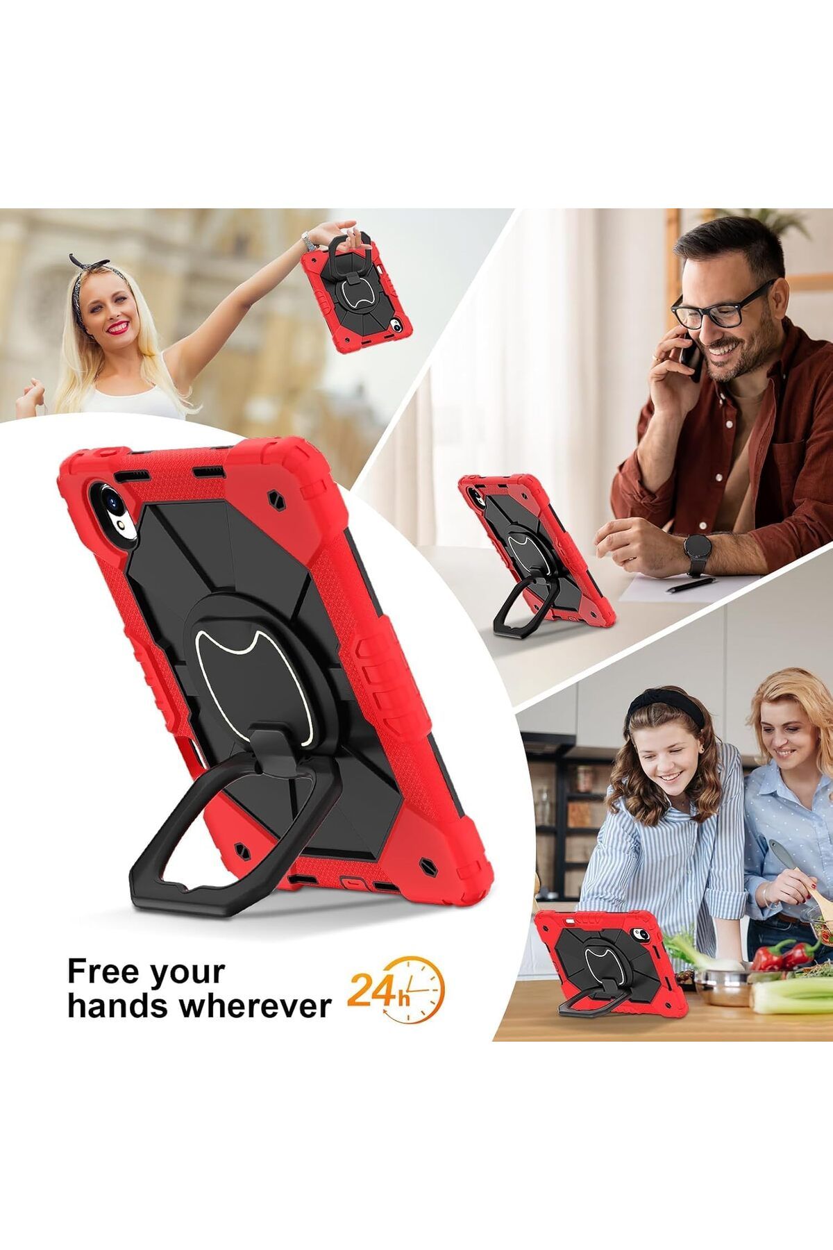 erorex-جراب Fegishilly متوافق مع جهاز Huawei MatePad 11.5 S 2024 اللوحي، جراب مقاوم للصدمات بدرجة عسكرية 6