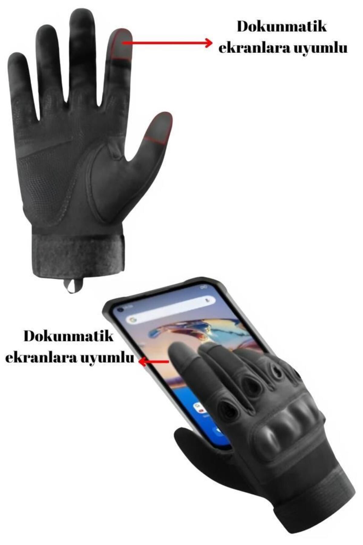 SINGLE SWORD-Tactical Touchscreen Finger Tip Gloves 2