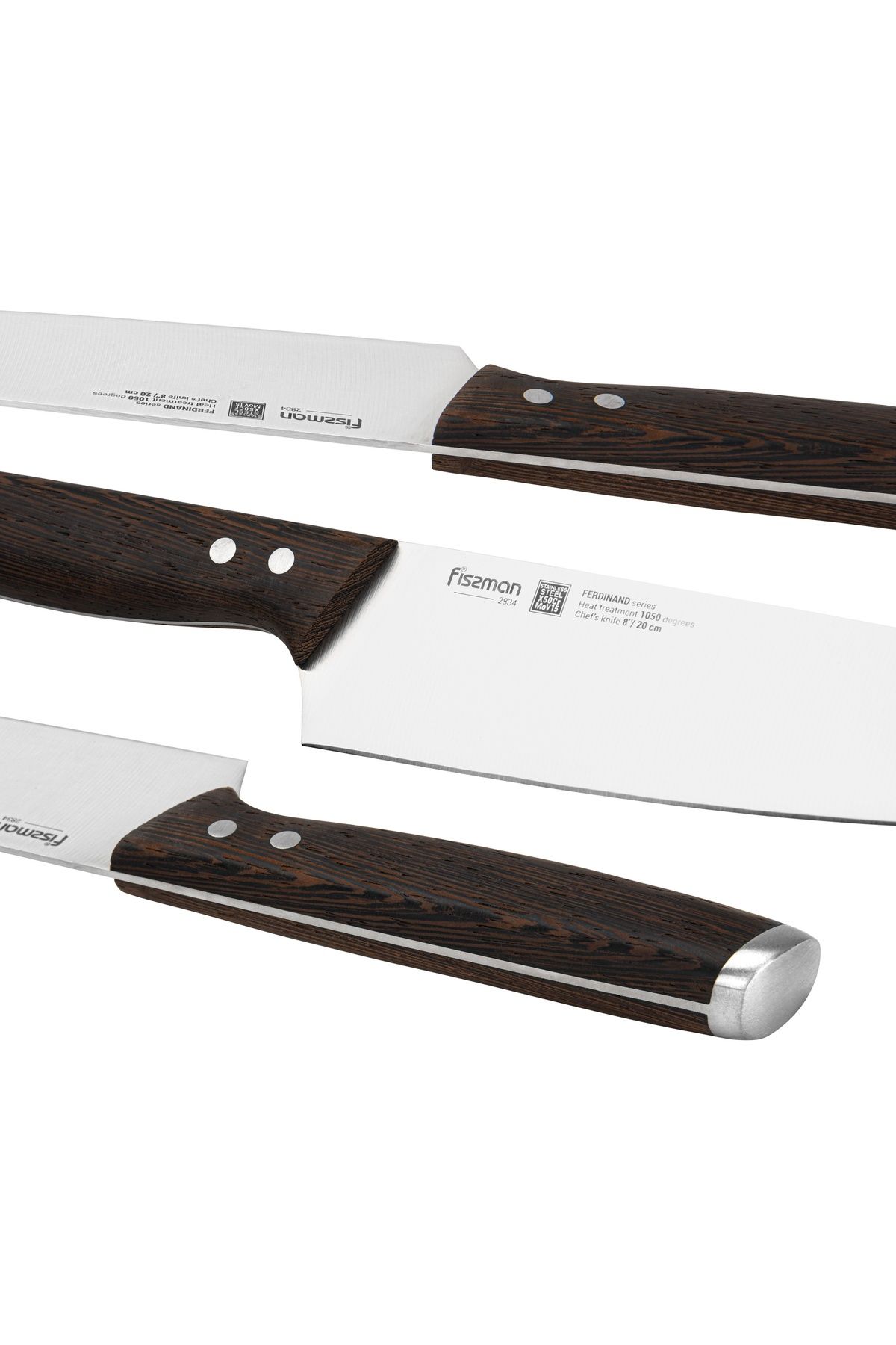 Fissman-8'' Chef's Knife Ferdinand Series, with Sharp Blade and Sturdy Non Slip Handle 5