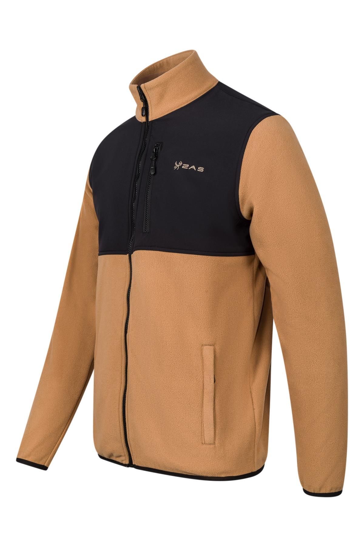2AS-Ανδρικό φούτερ Thin Fleece - Cliff Camel 2