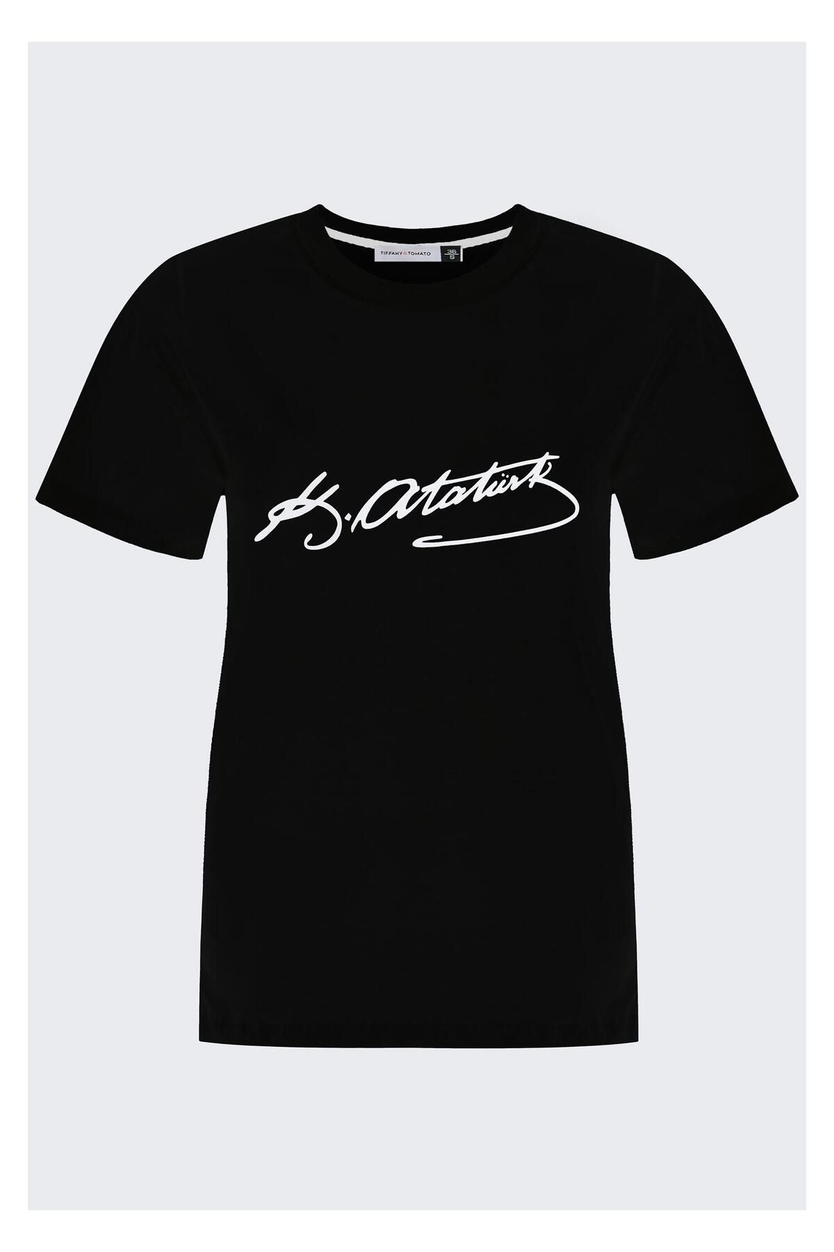 TIFFANY&TOMATO ATATÜRK İmzalı T-Shirt