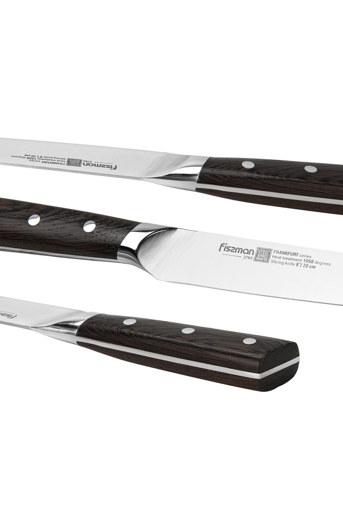 Fissman-8'' Slicing Knife FrankFruit Series w/  Sturdy And Elegant Handle for Meat, Vegetable, Fruit 4
