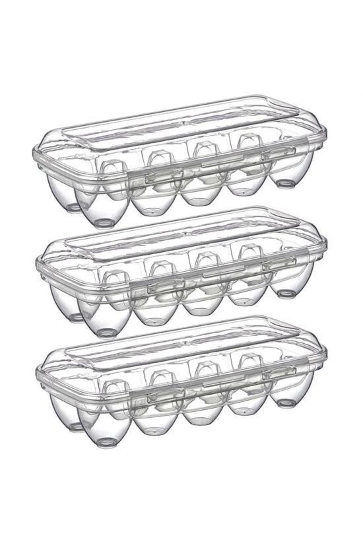 deposite-Buffer® 10 Compartments Egg Cup Storage Box with Lockable Lid Yu110 8