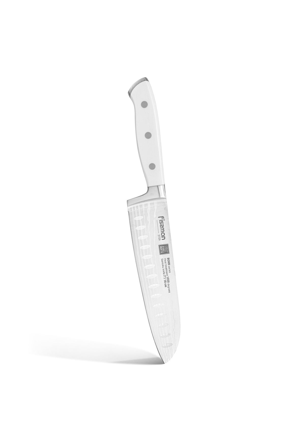 Fissman-7''Santoku Knife Bonn Series, with Sharp Blade and Sturdy Non Slip Handle 1