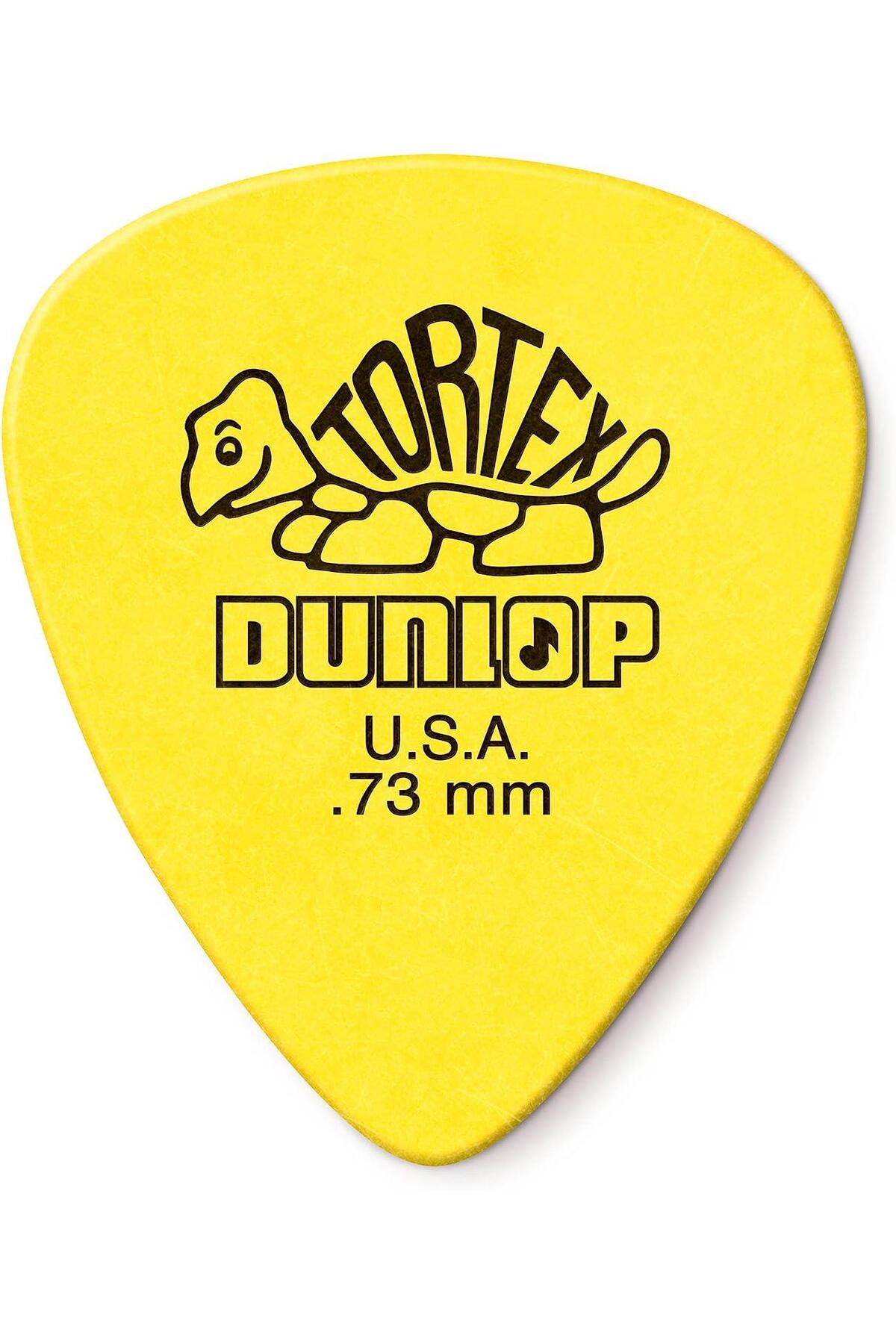 Genel Markalar Dunlop 418R.73 Tortex 1 Adet Standard Pena (0,73 mm ...