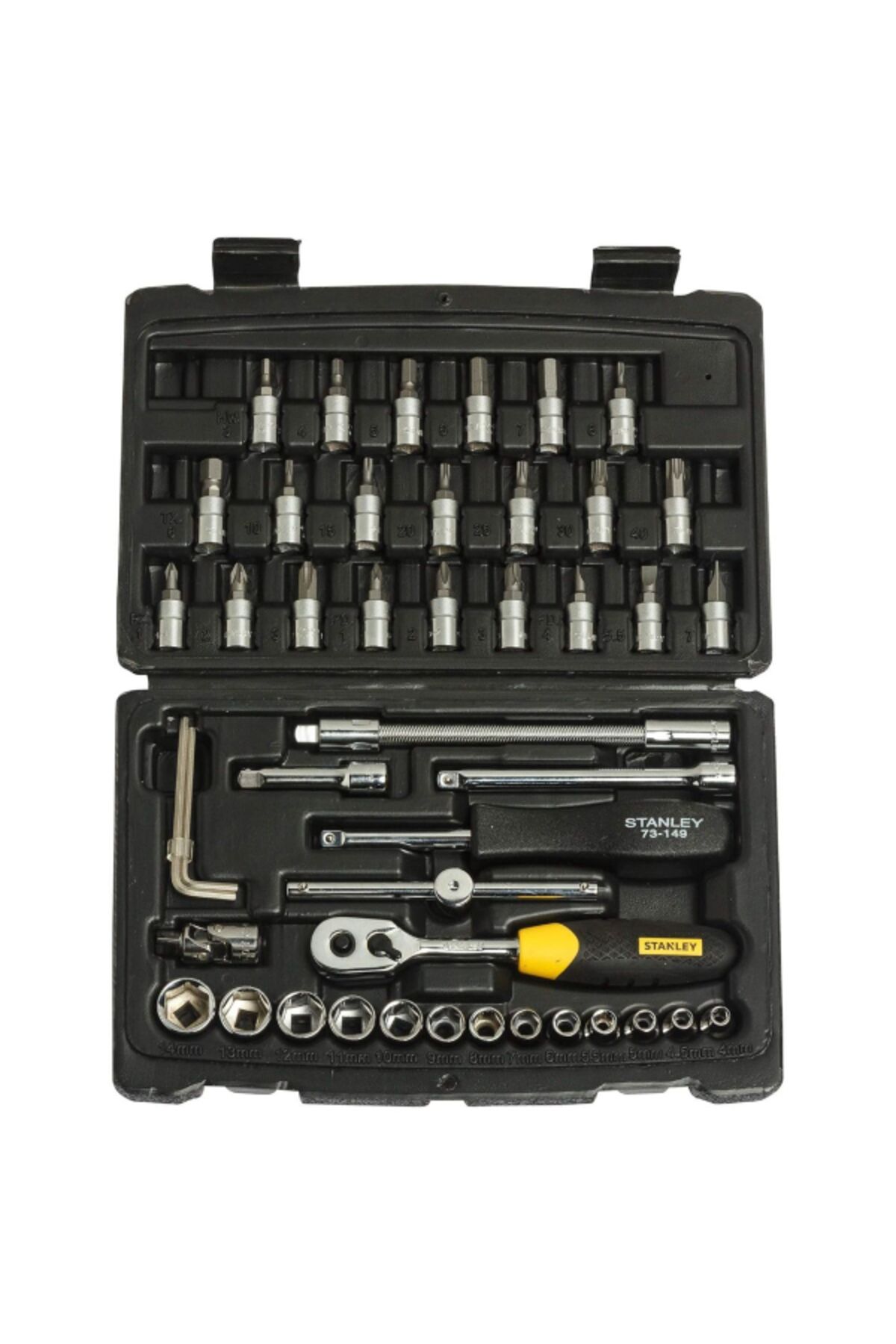 Stanley-46-Piece Square Drive Metric Socket and Bit Set 1