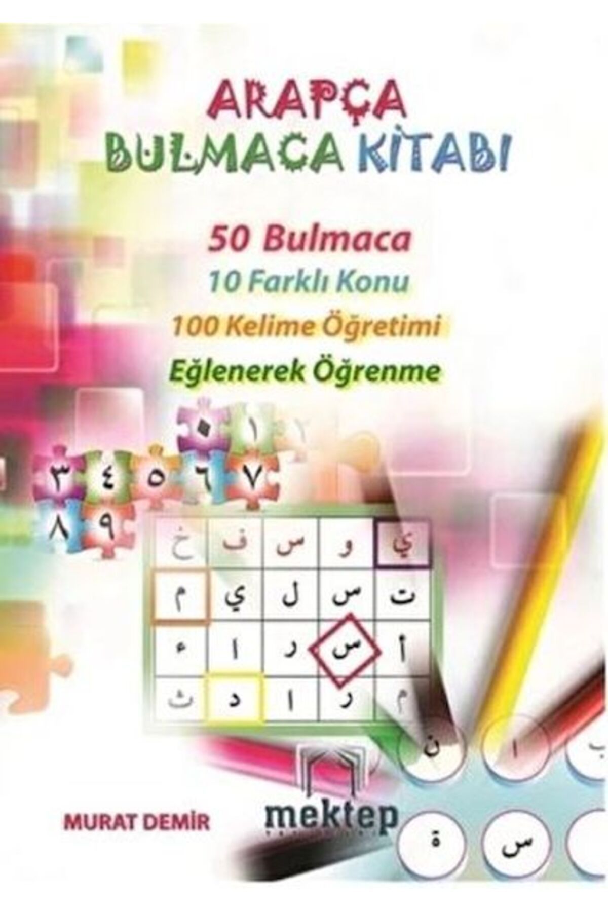 Mektep Yayınları Arapça Bulmaca Kitabı