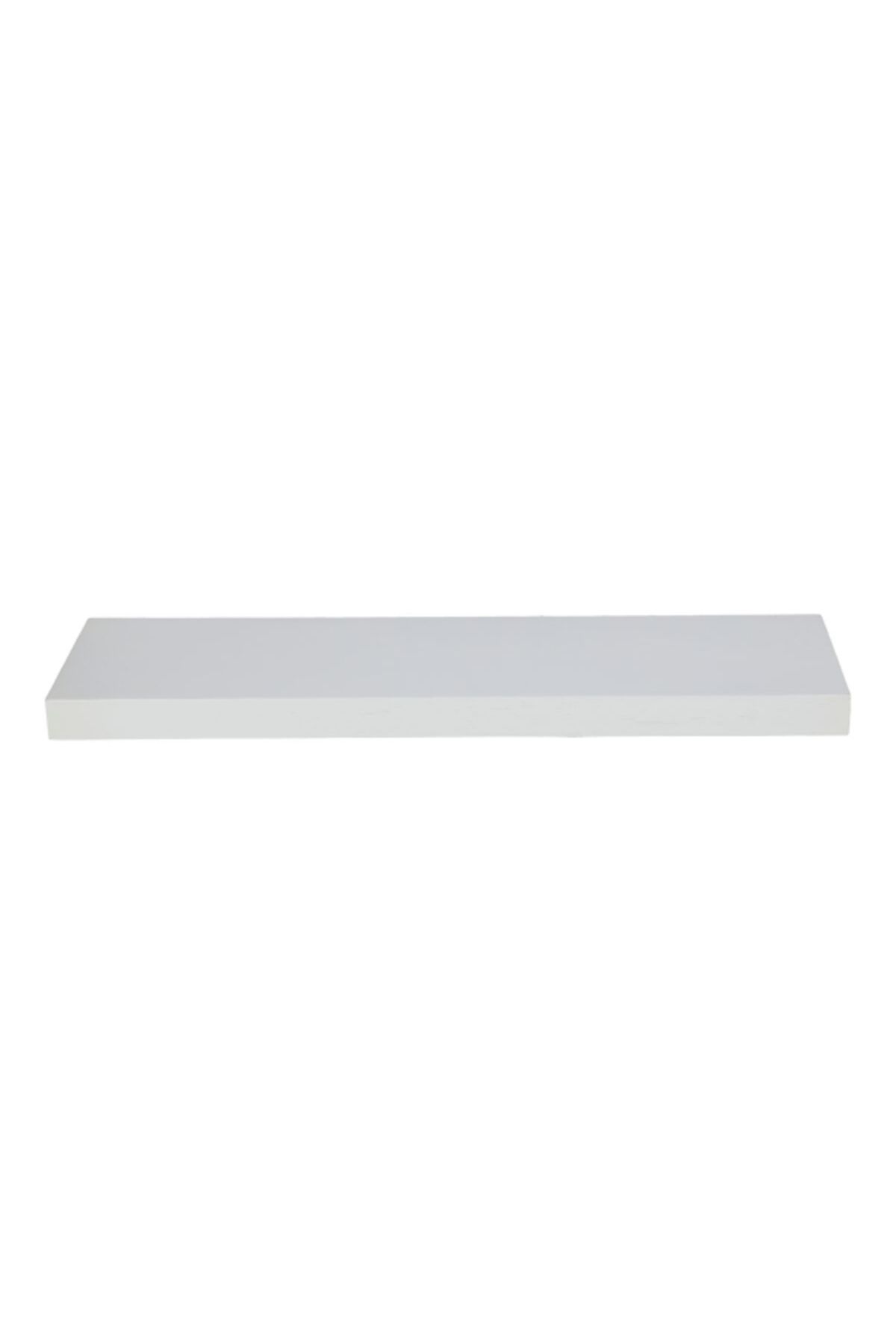 HONEYBEE-Elegant and Modern Design Rectangular Wall Mounted MDF and PVC Floating Shelf 1