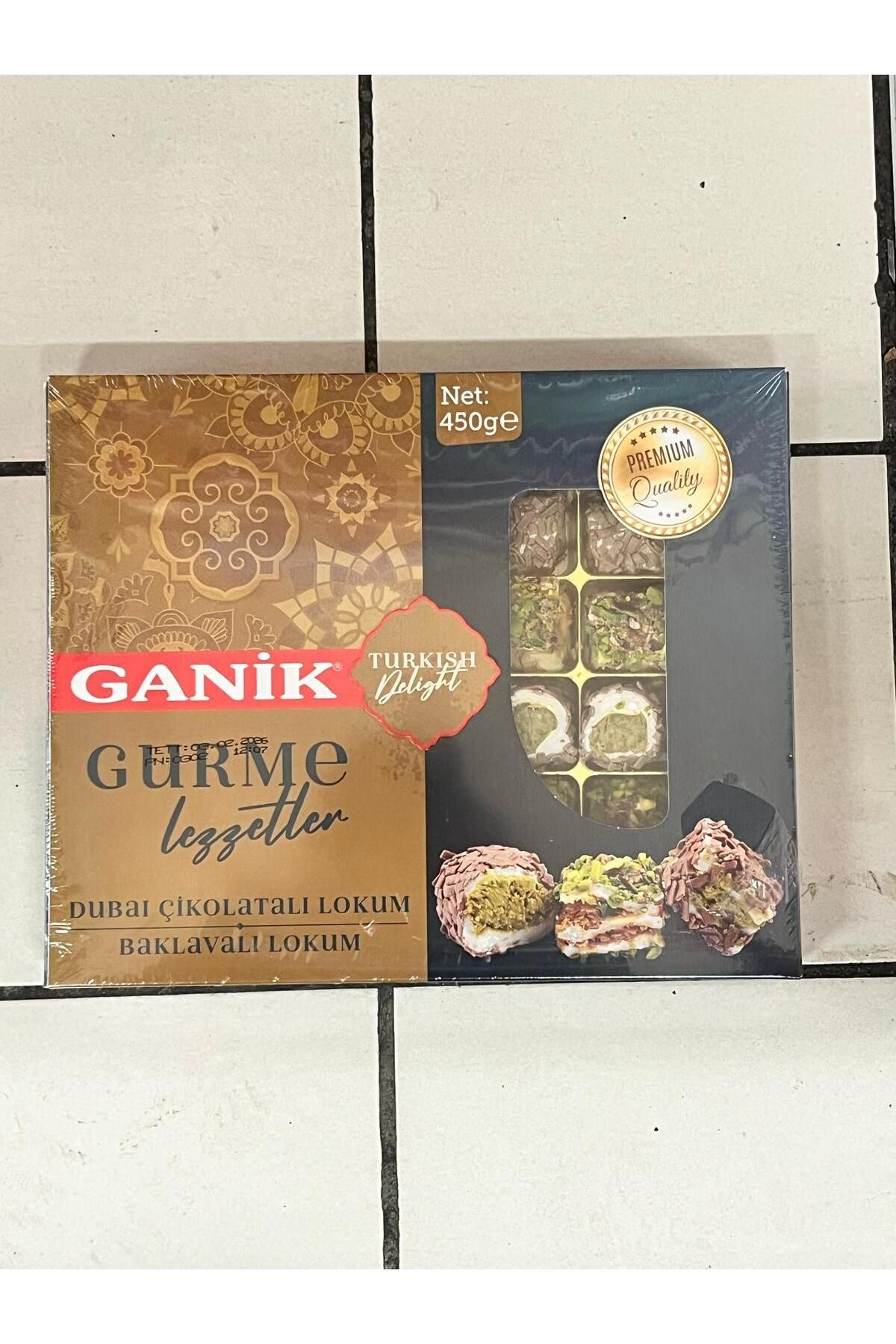 Ganik Dubai Cikolatalı Ve Baklavalı Lüx Lokum