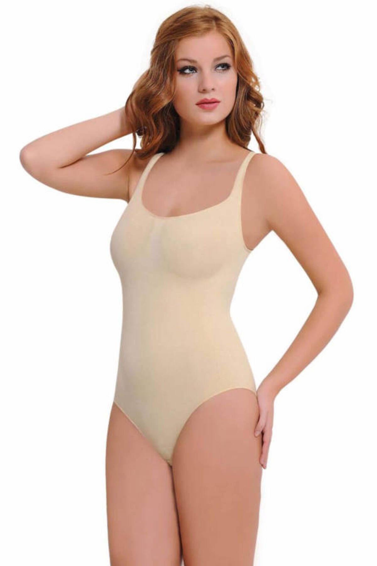 SHEYMA stl Nbb Çıtçıtlı Boy Korsesi 2944
