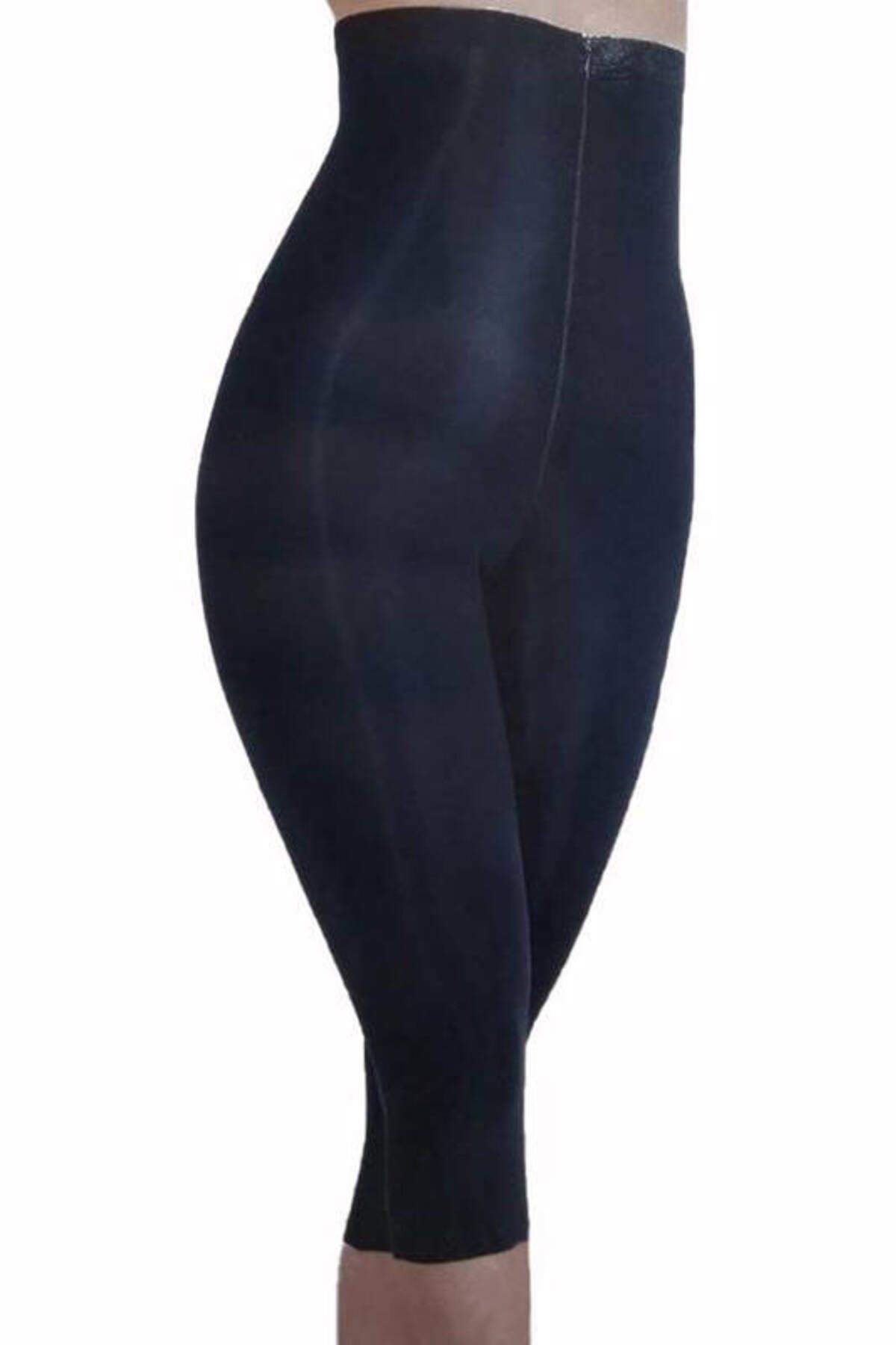 SheyMa Giyim SheyMa stl Yüksek Bel Lazer Kesim Kapri Tayt Korse 2868