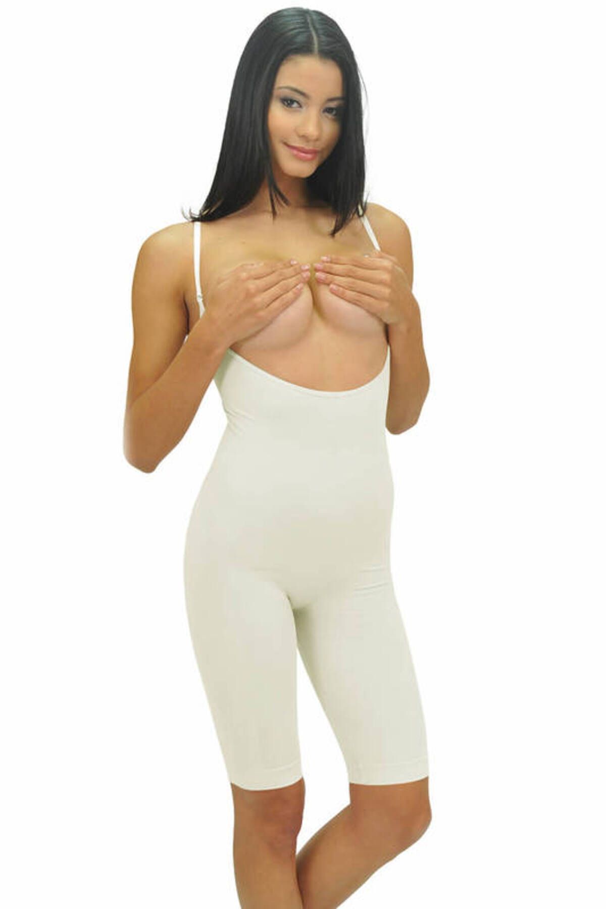 SHEYMA stl Göğüs Altı Tam Boy Paçalı Korse 1065