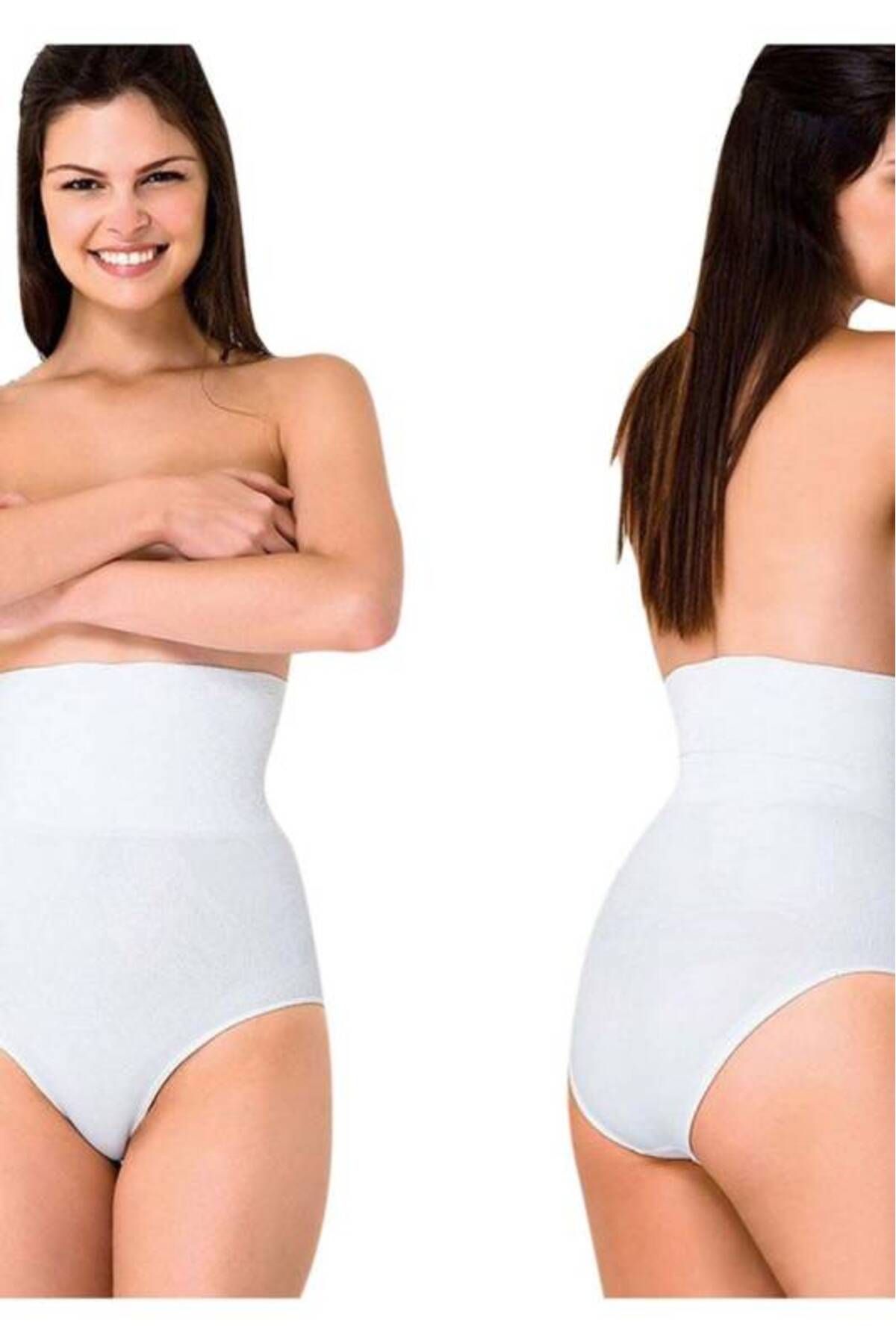 SheyMa Giyim SheyMa stl Emay Yüksek Bel Slip Külot 2079