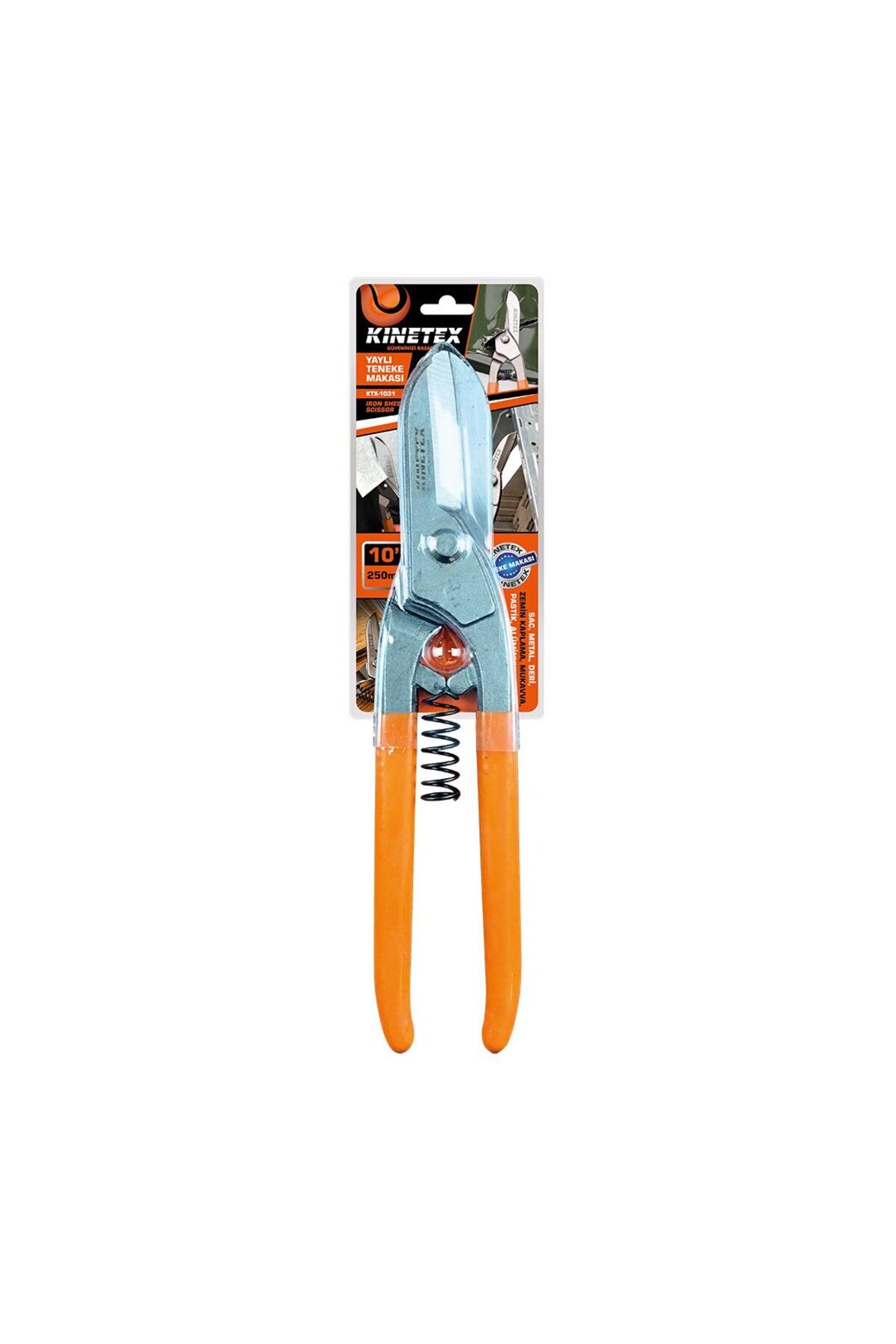 Mu Art Ahşap No-10 Yayli Teneke Makasi 250Mm (5175)