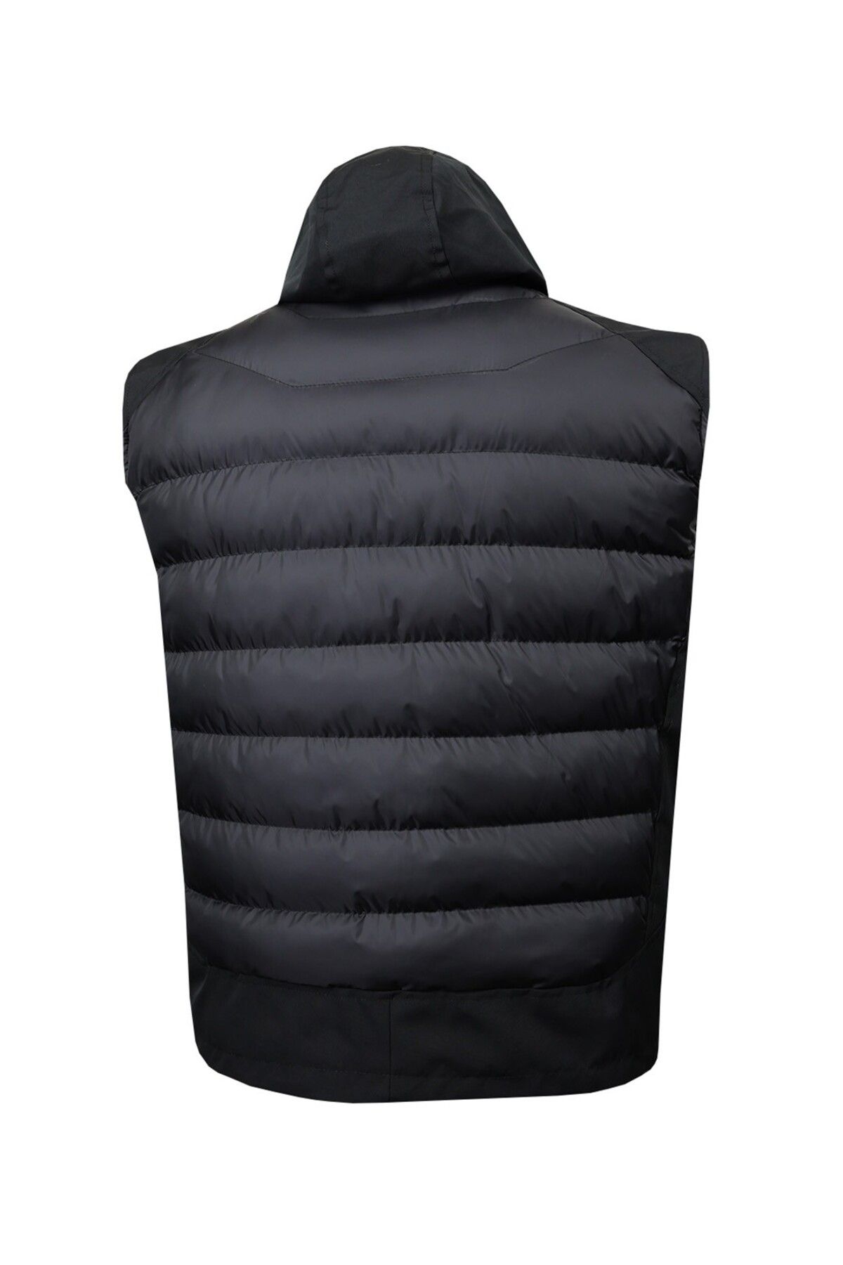 tambattal-Large Size Hooded Padded Memory Vest 4