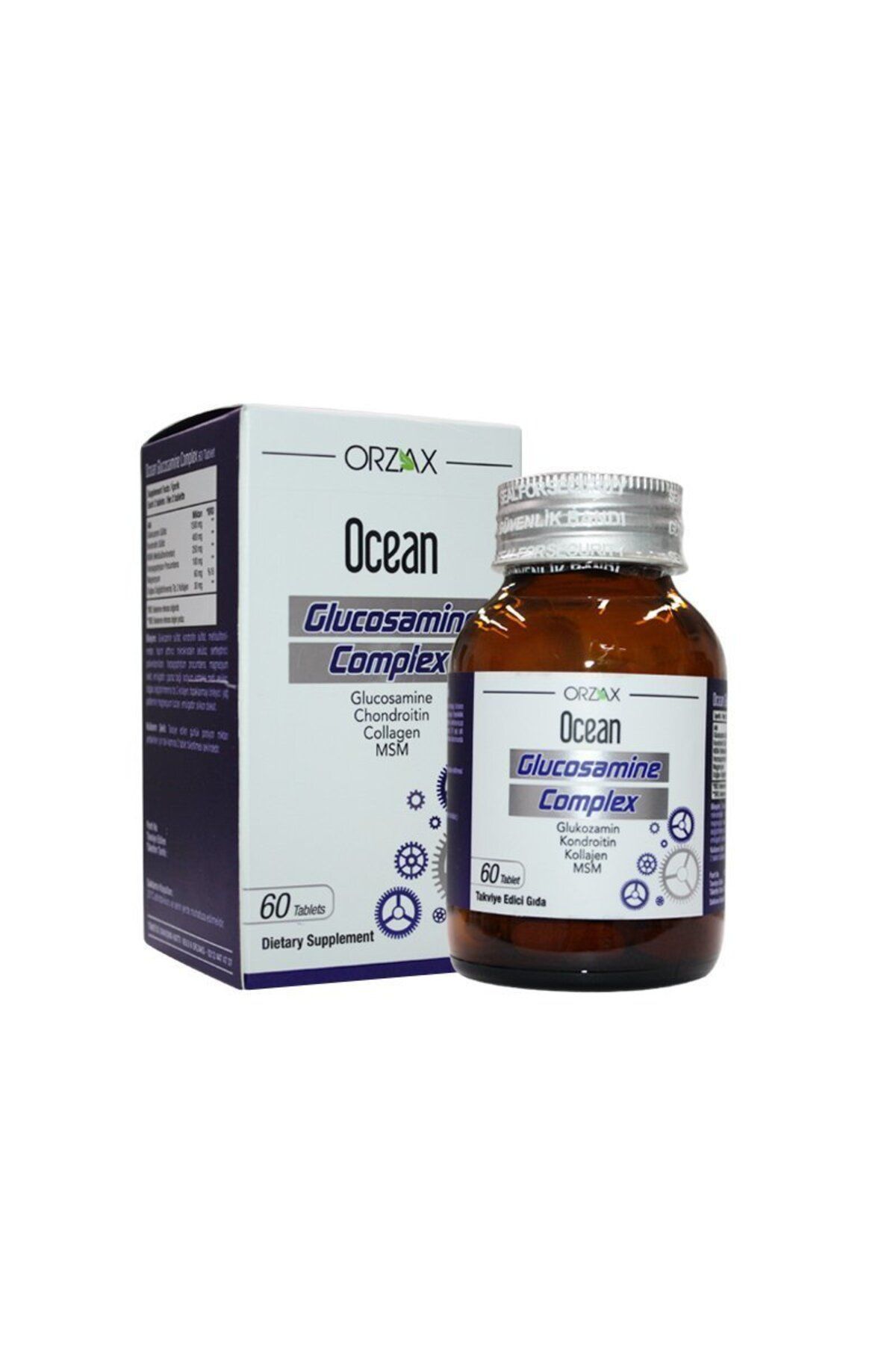 Orzax Glukozamin Kompleks Takviye Edici Gıda 60 Tablet