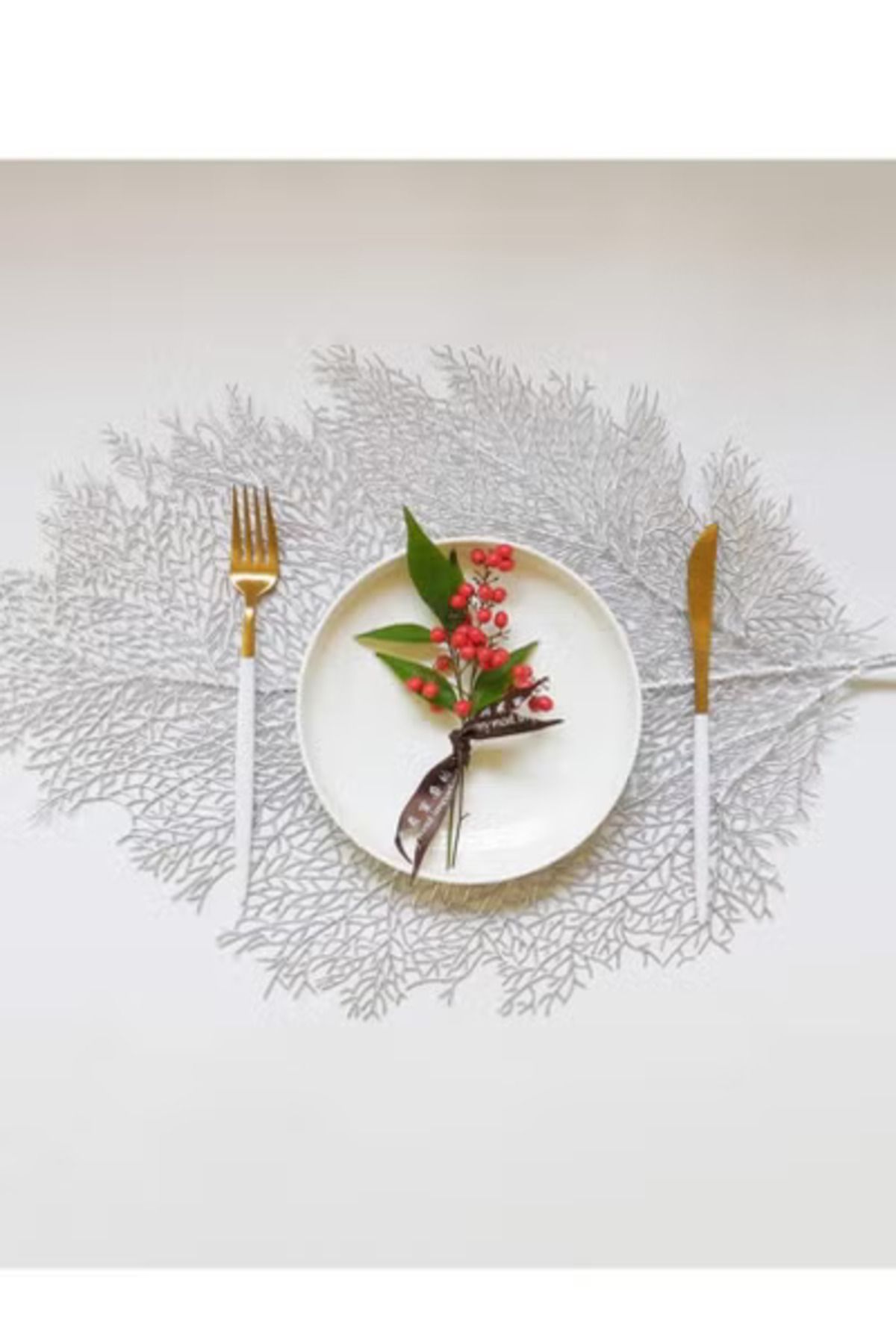 co arma-Silver Leaf Placemat 4