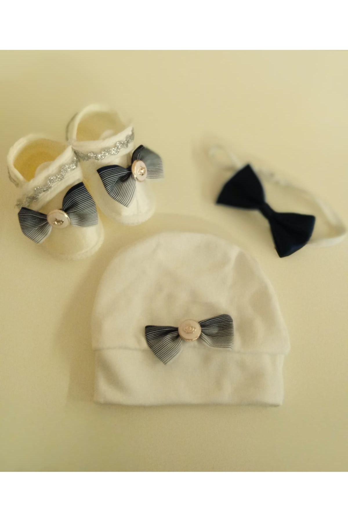 BİGÜMEX-BABY BOOTIES BERE BOOTIES SET 2