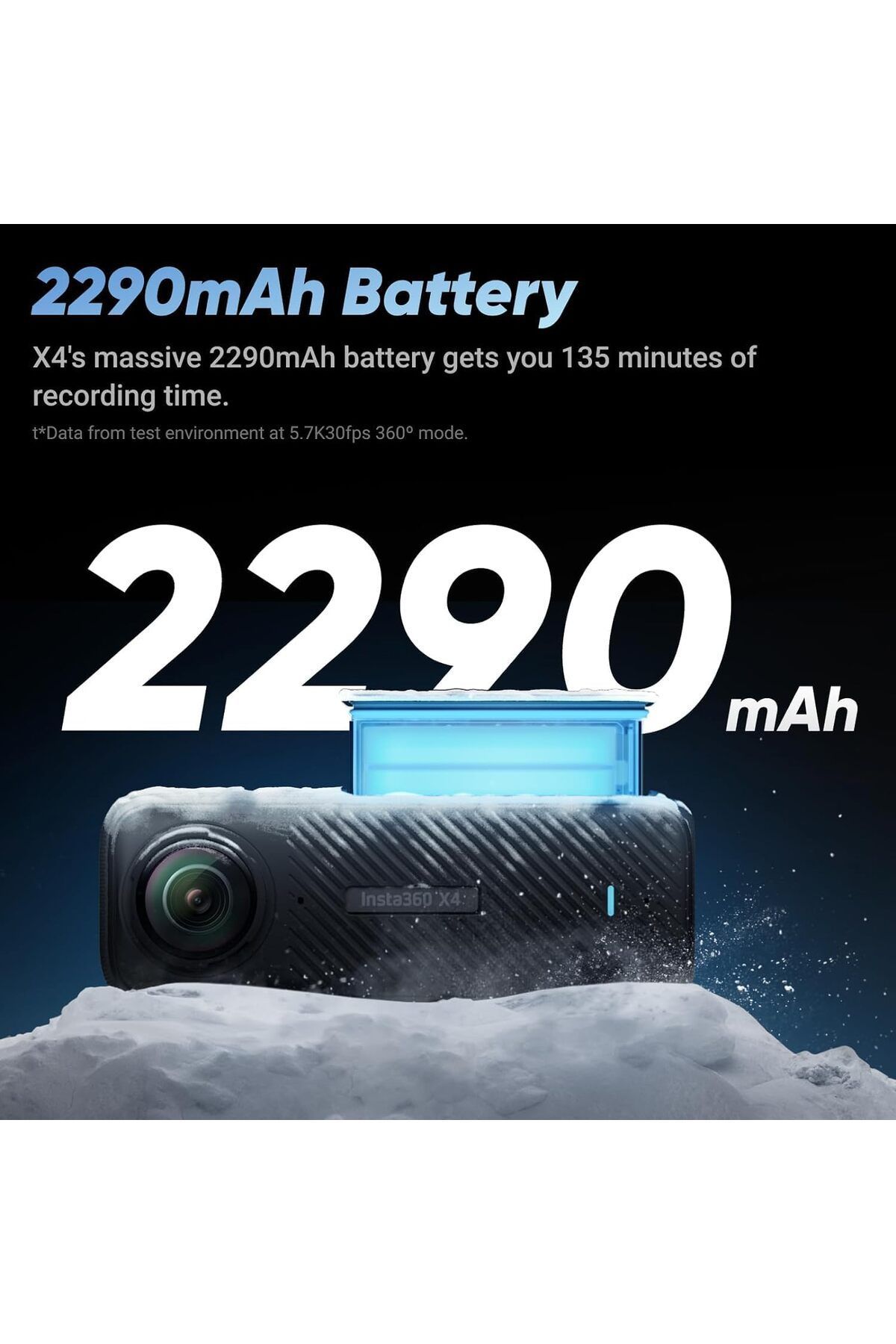 Insta360-X4 No Drone - No Problem Bundle - 360-Degree Camera - 8K & 5.7K Video - Action Camera 8