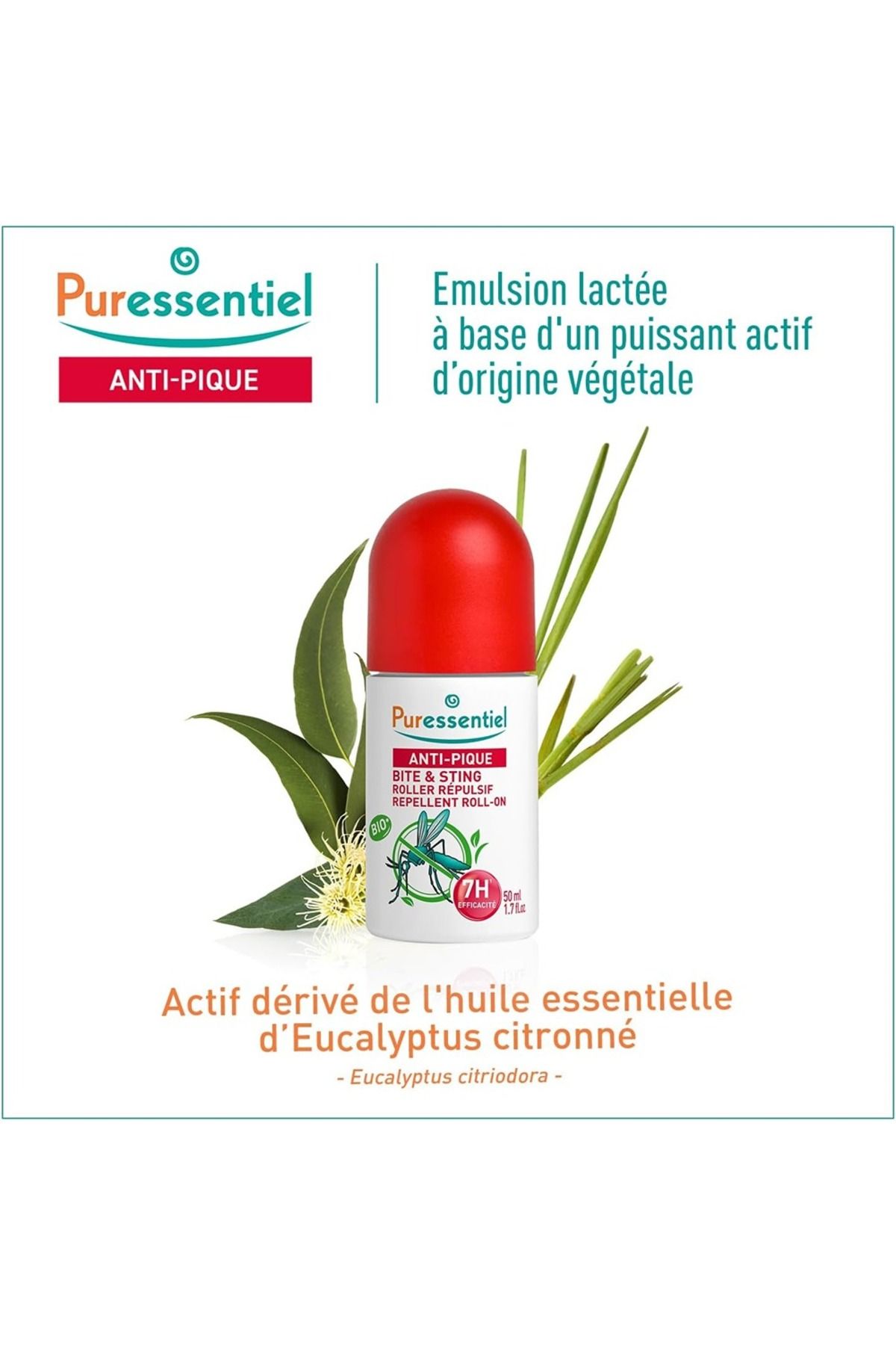 Puressentiel-مضاد للدغات ولدغات الحشرات - رول أون - يحتوي على 11 زيتًا أساسيًا لعلاج لدغات الحشرات | 5 مل 2